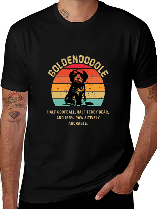Goldendoodle T-Shirt: Goofball Teddy Bear Adorable Dog Tee