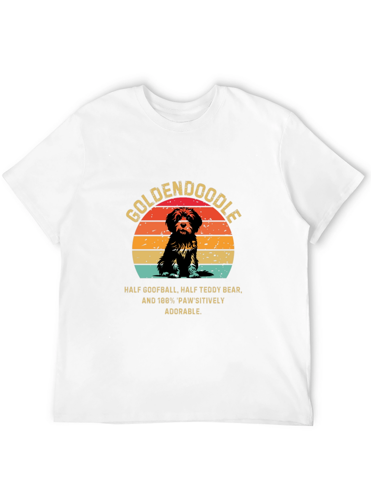Goldendoodle T-Shirt: Goofball Teddy Bear Adorable Dog Tee