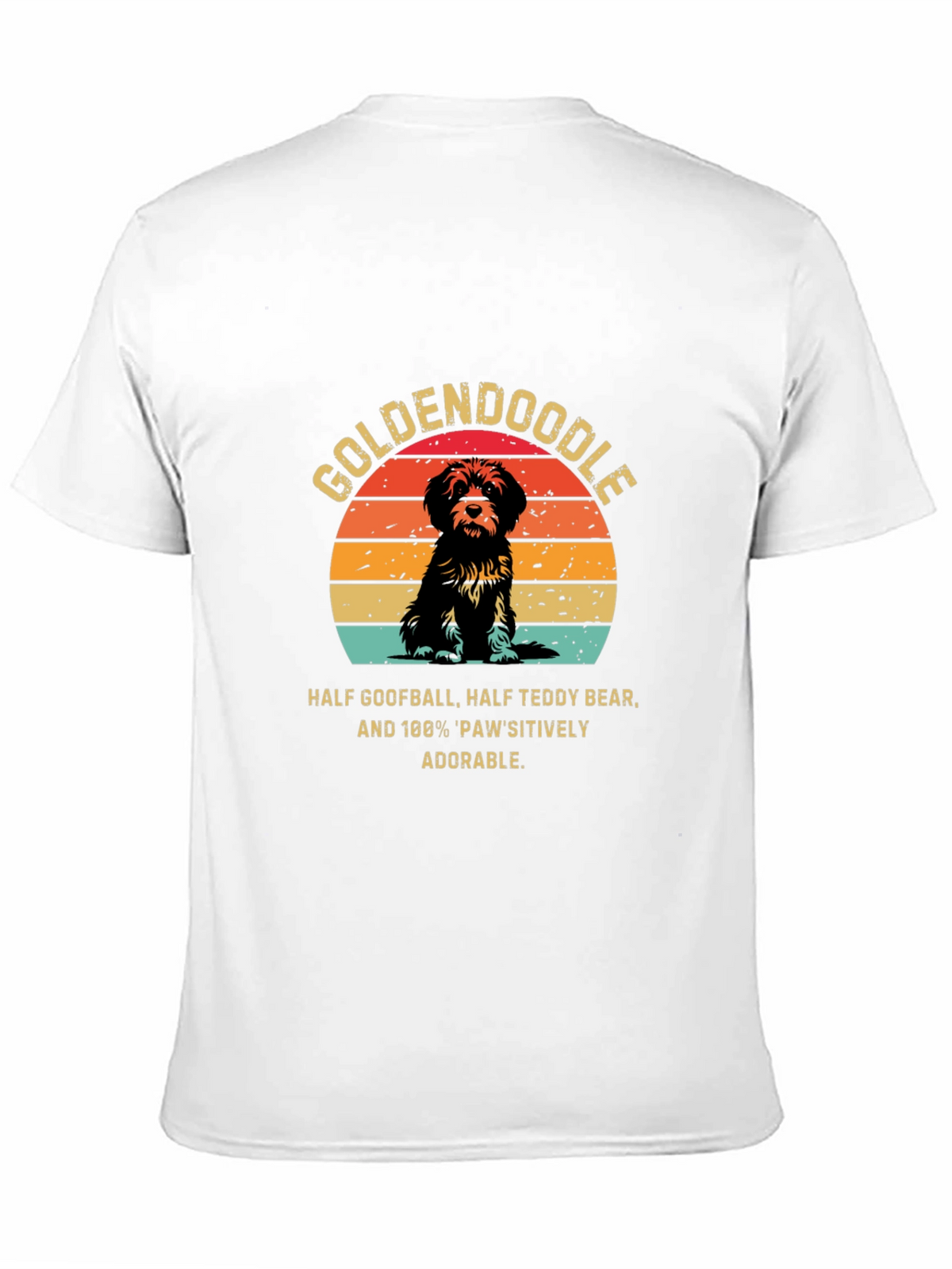 Goldendoodle T-Shirt: Goofball Teddy Bear Adorable Dog Tee