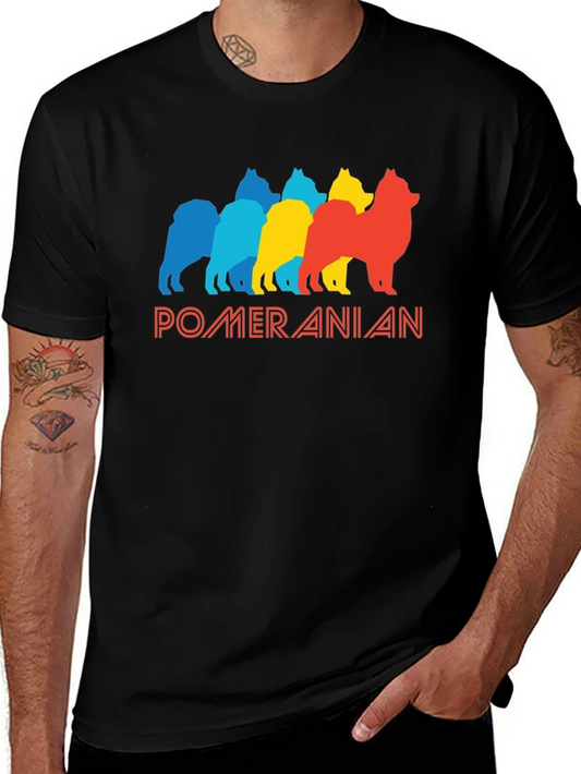 Pomeranian Dog Breed Graphic Tee