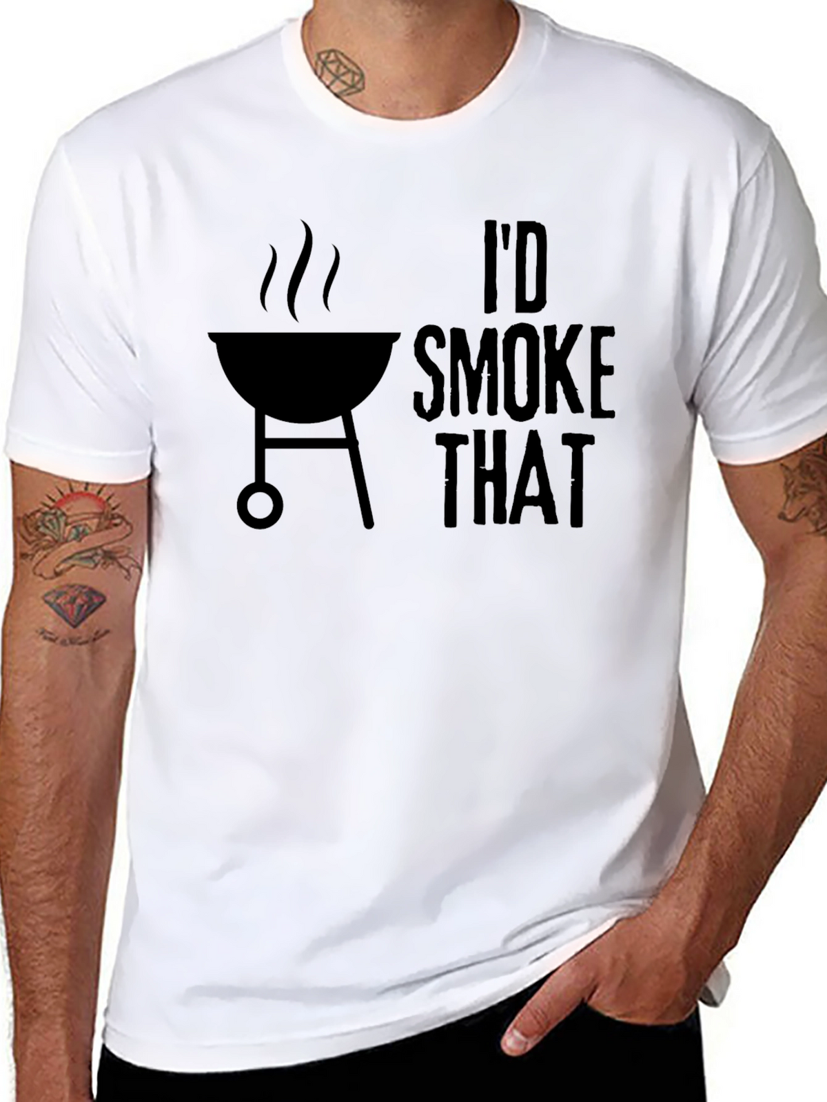 Id Smoke That BBQ T-Shirt