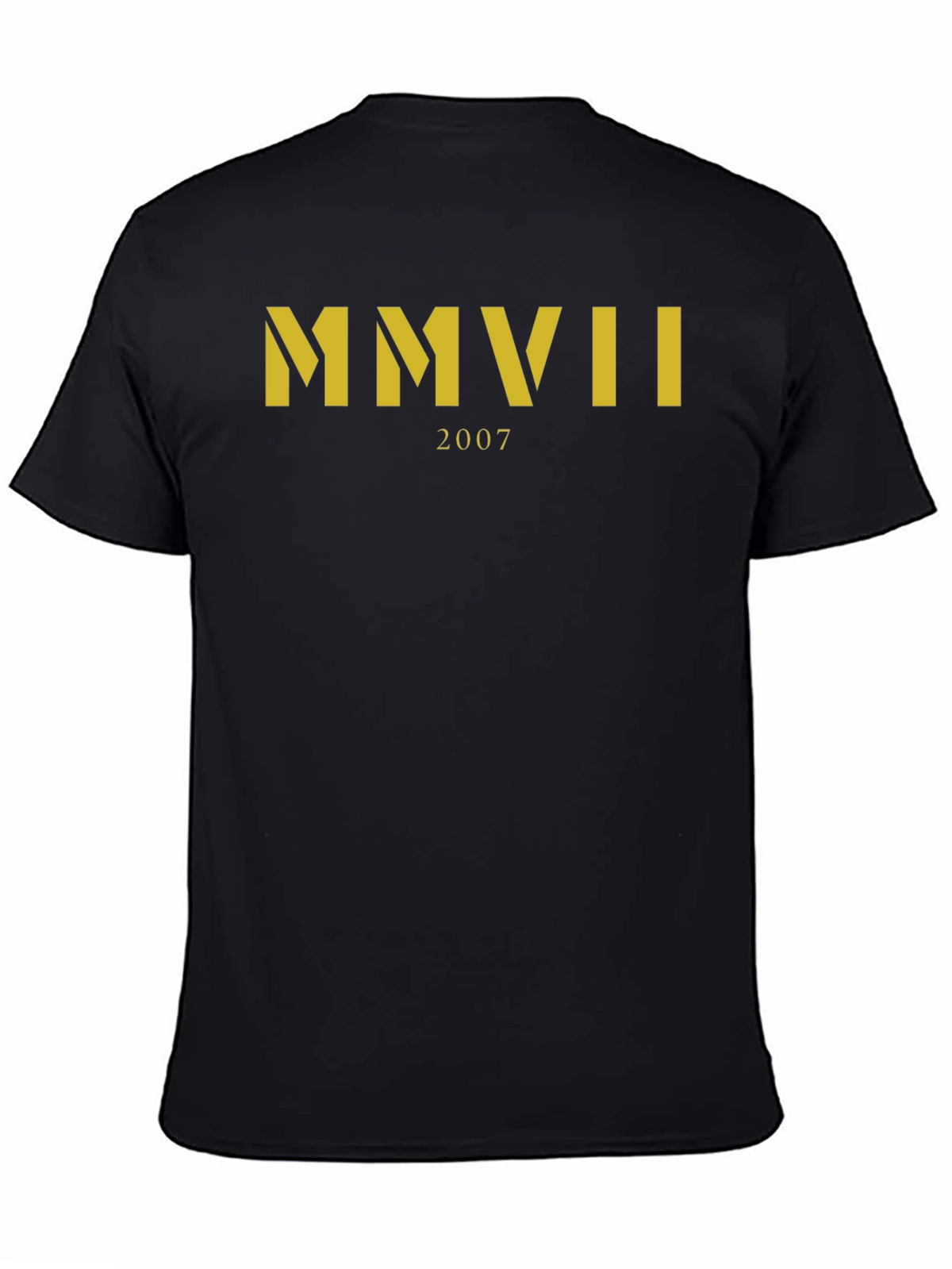 MMVII 2007 T-Shirt - Classic Roman Numeral Design