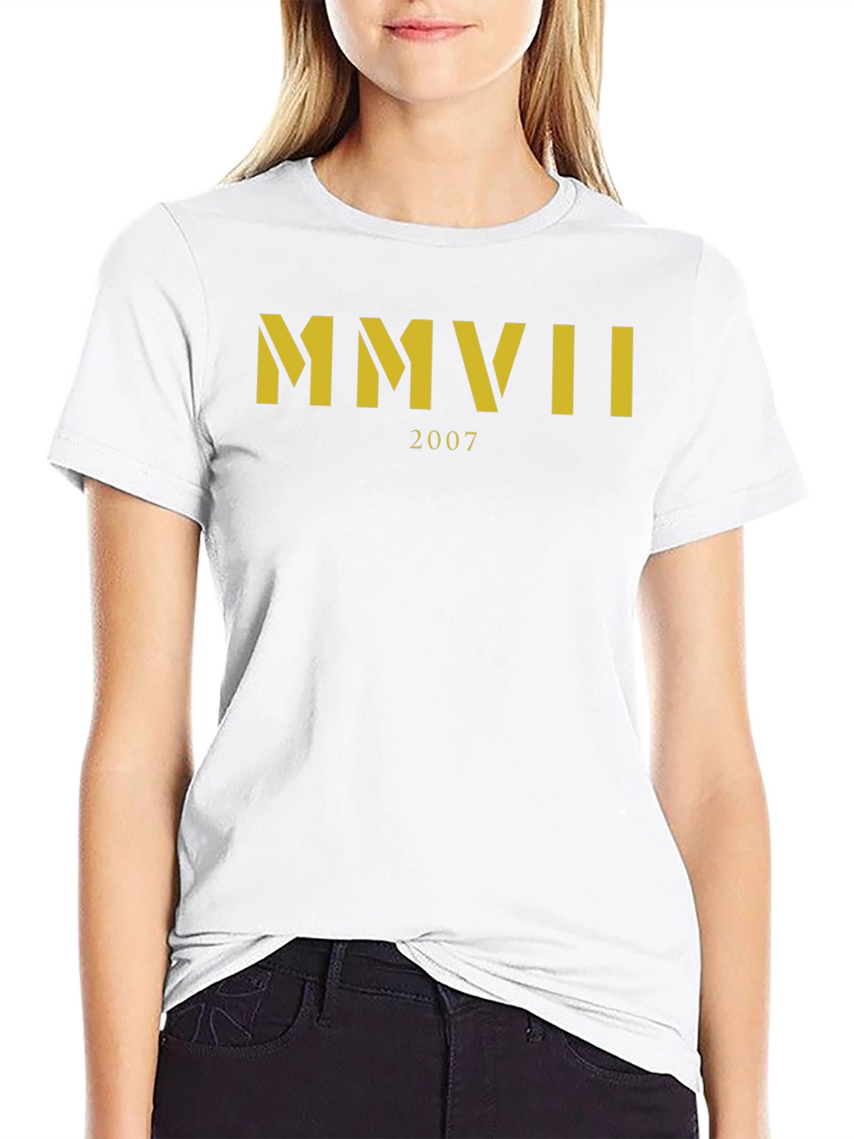 MMVII 2007 T-Shirt - Classic Roman Numeral Design