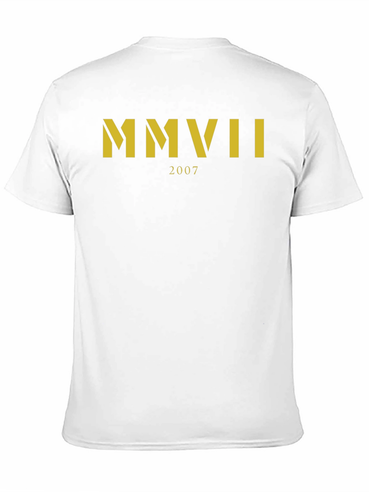 MMVII 2007 T-Shirt - Classic Roman Numeral Design