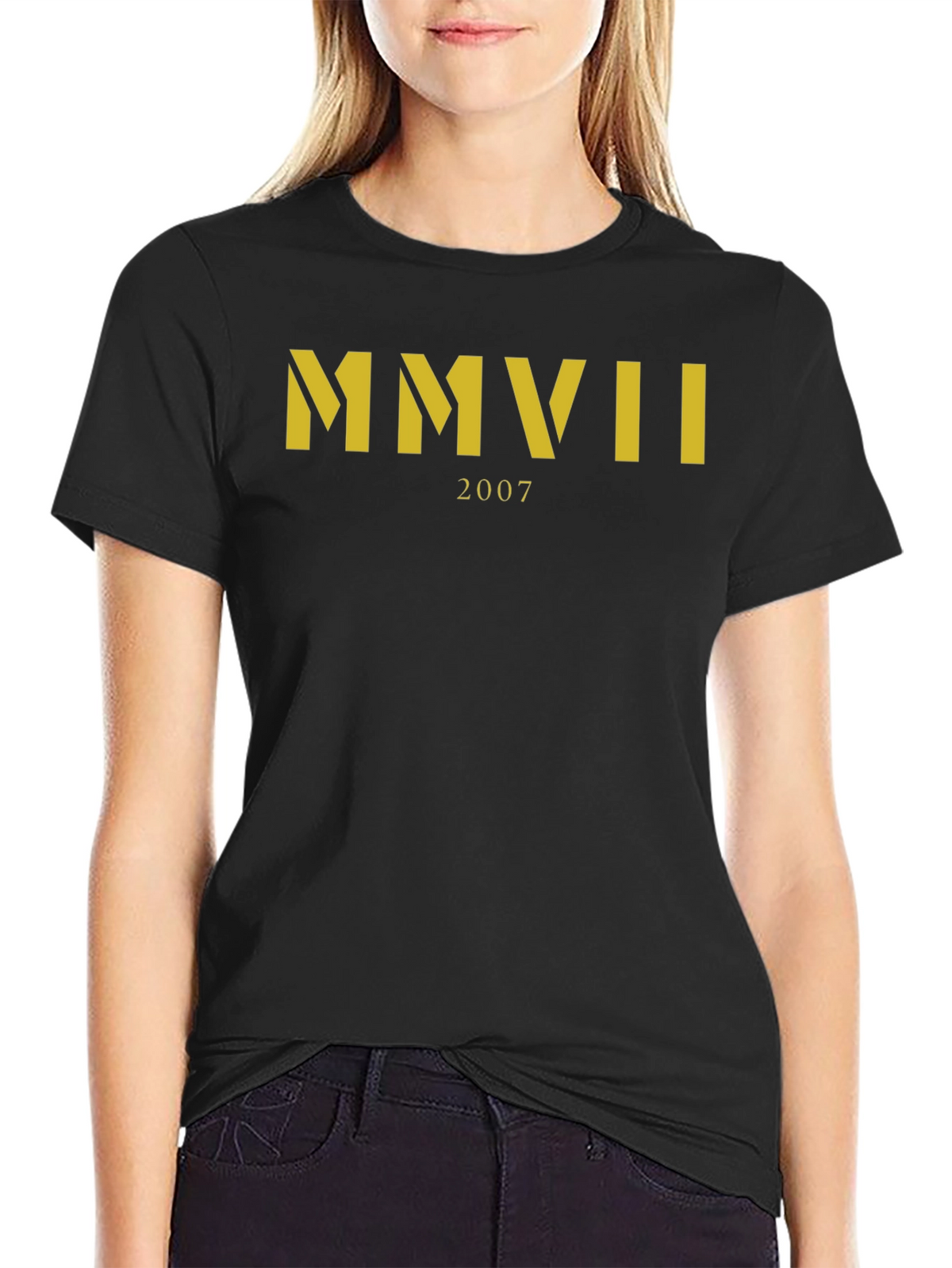MMVII 2007 T-Shirt - Classic Roman Numeral Design