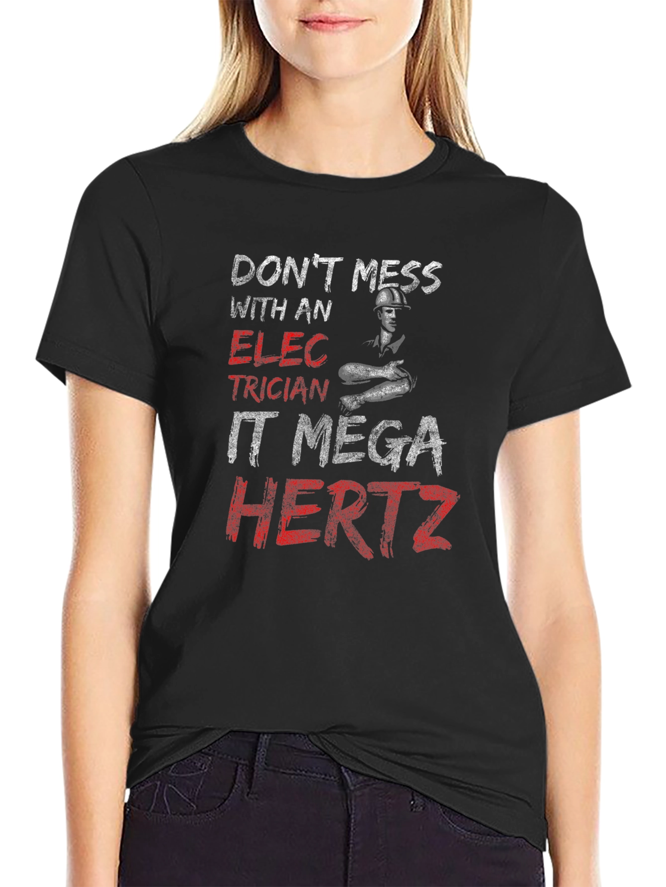 Electrician Mega Hertz T-Shirt