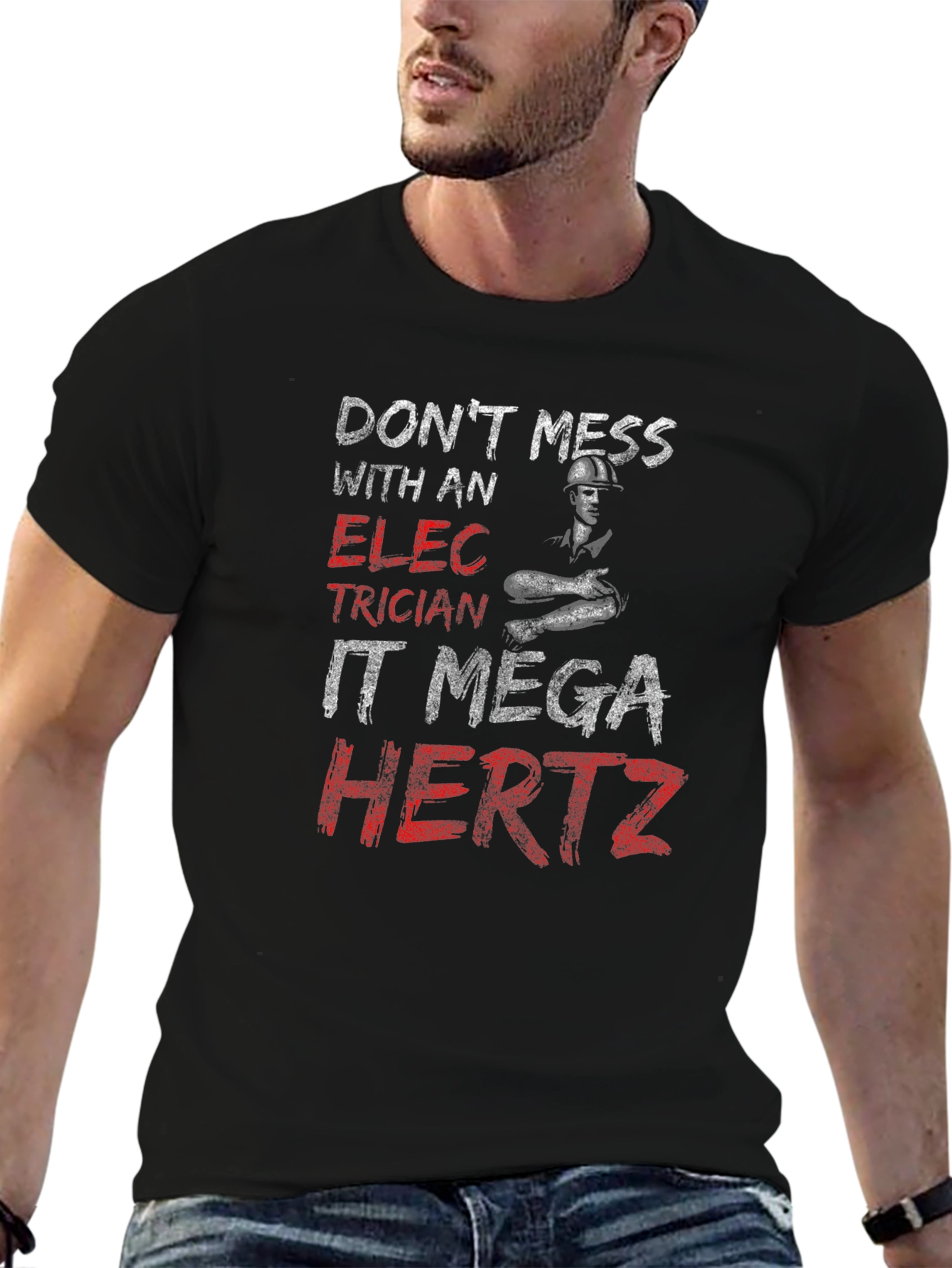 Electrician Mega Hertz T-Shirt