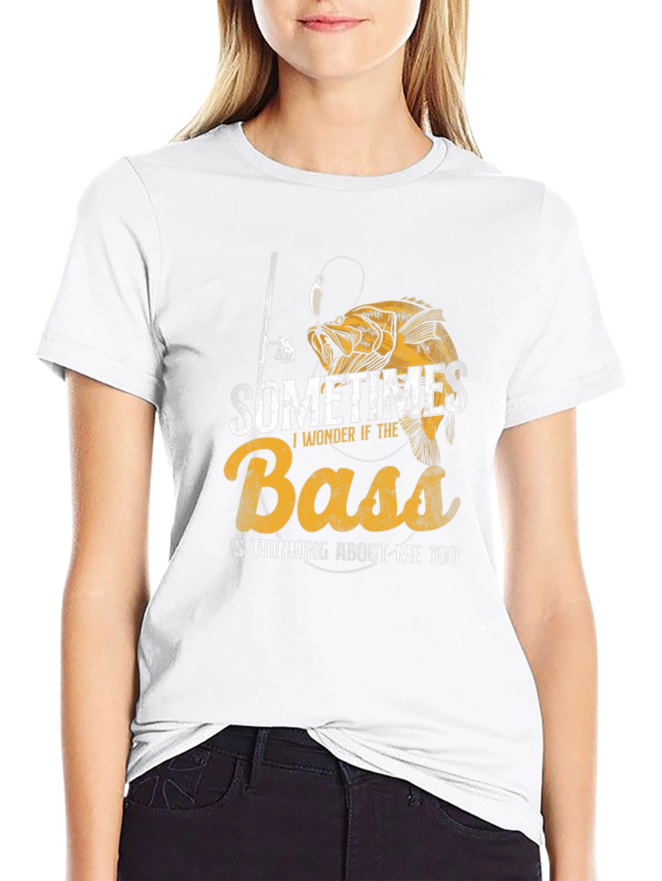 Bass Fishing T-Shirt - Funny Fisherman Tee