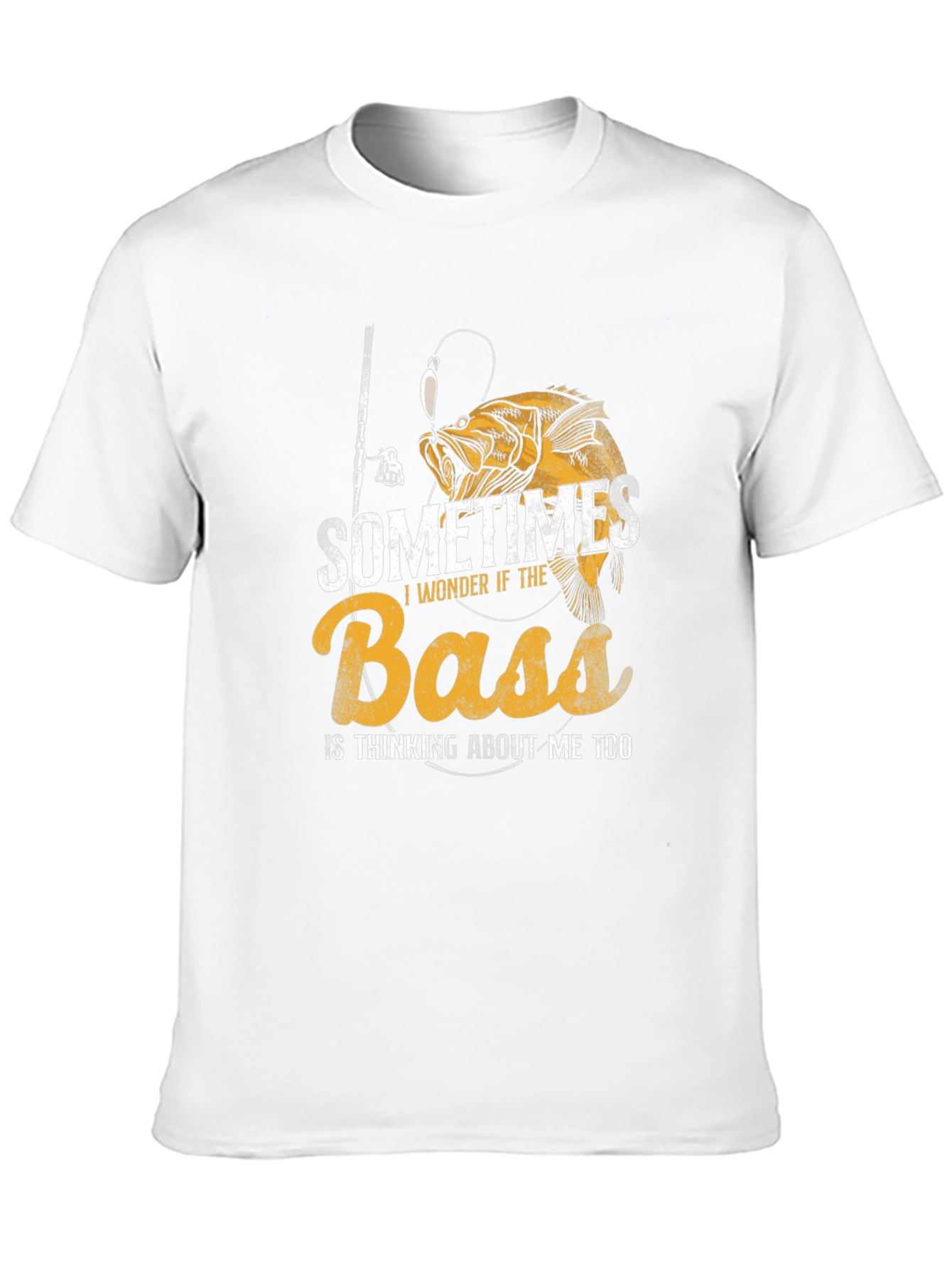 Bass Fishing T-Shirt - Funny Fisherman Tee