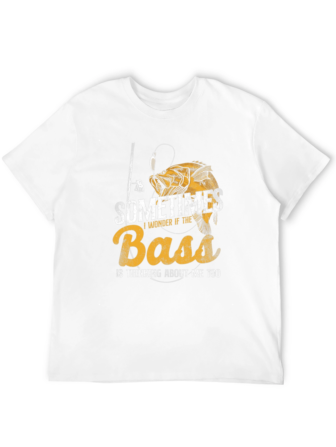 Bass Fishing T-Shirt - Funny Fisherman Tee