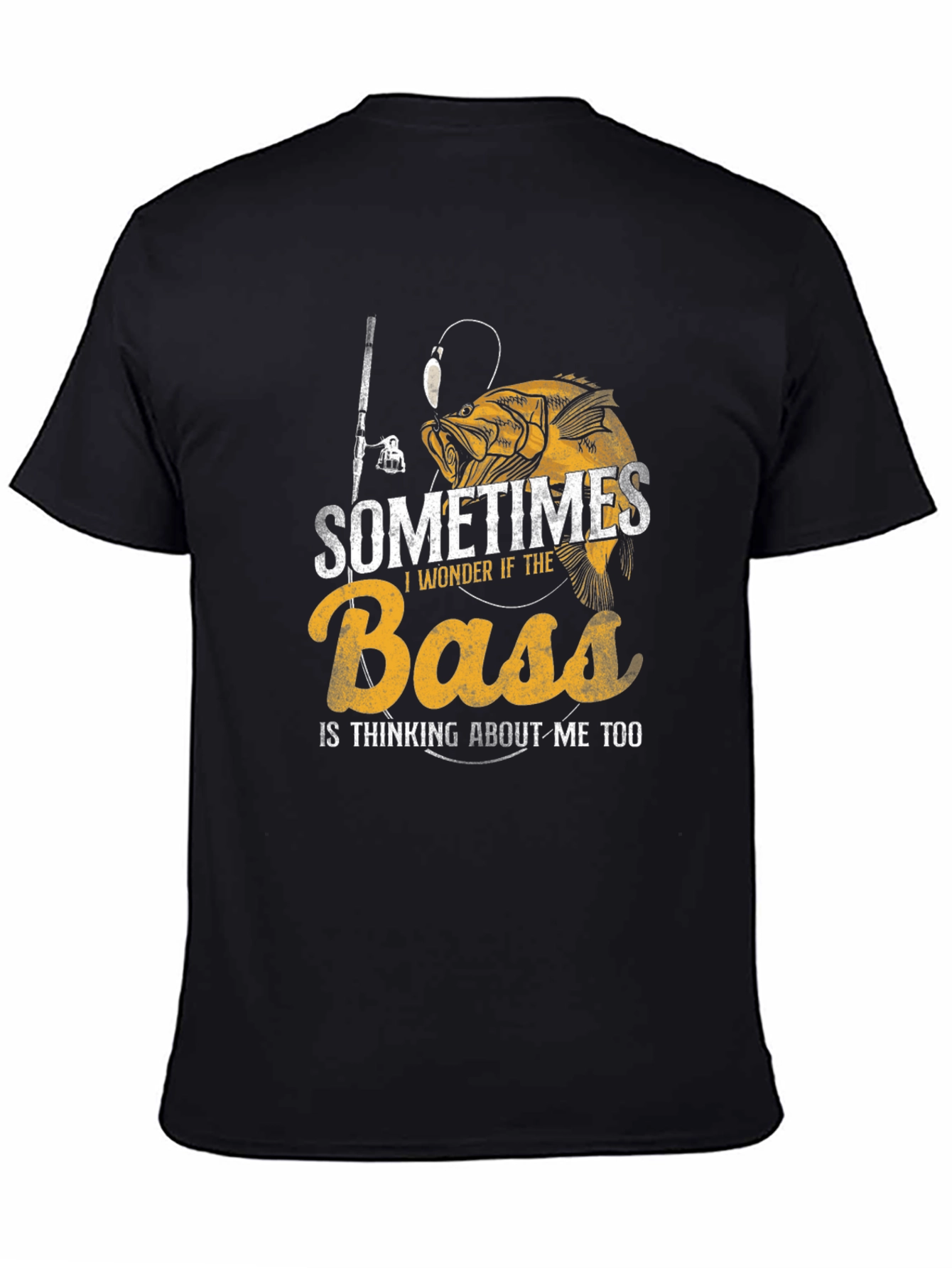 Bass Fishing T-Shirt - Funny Fisherman Tee
