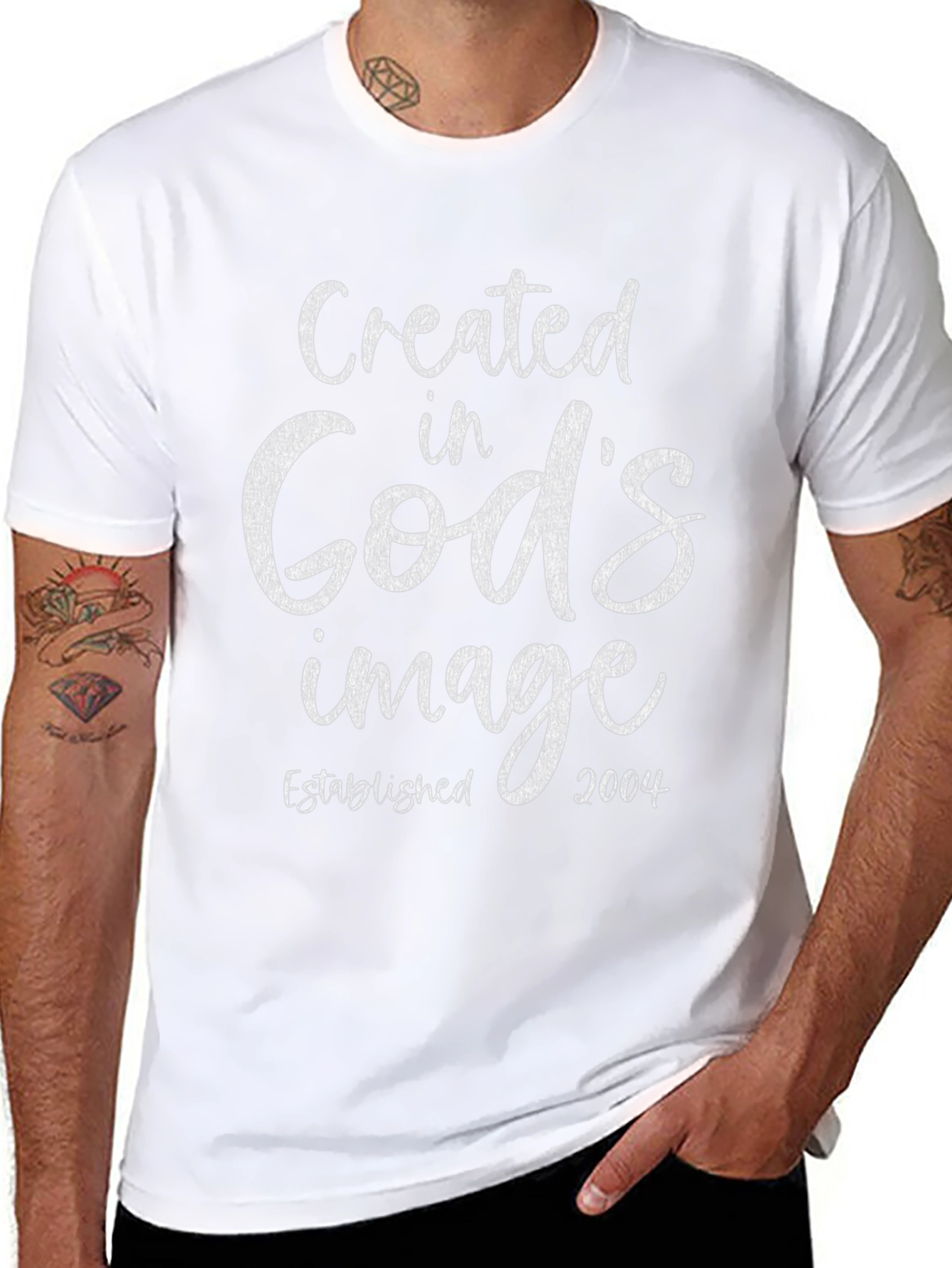 Created in Gods Image Tee