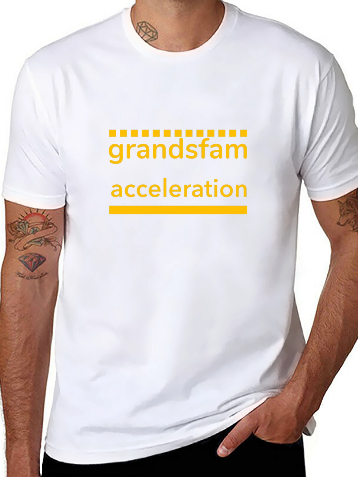 Grandfam Acceleration T-Shirt - Stylish Black Tee