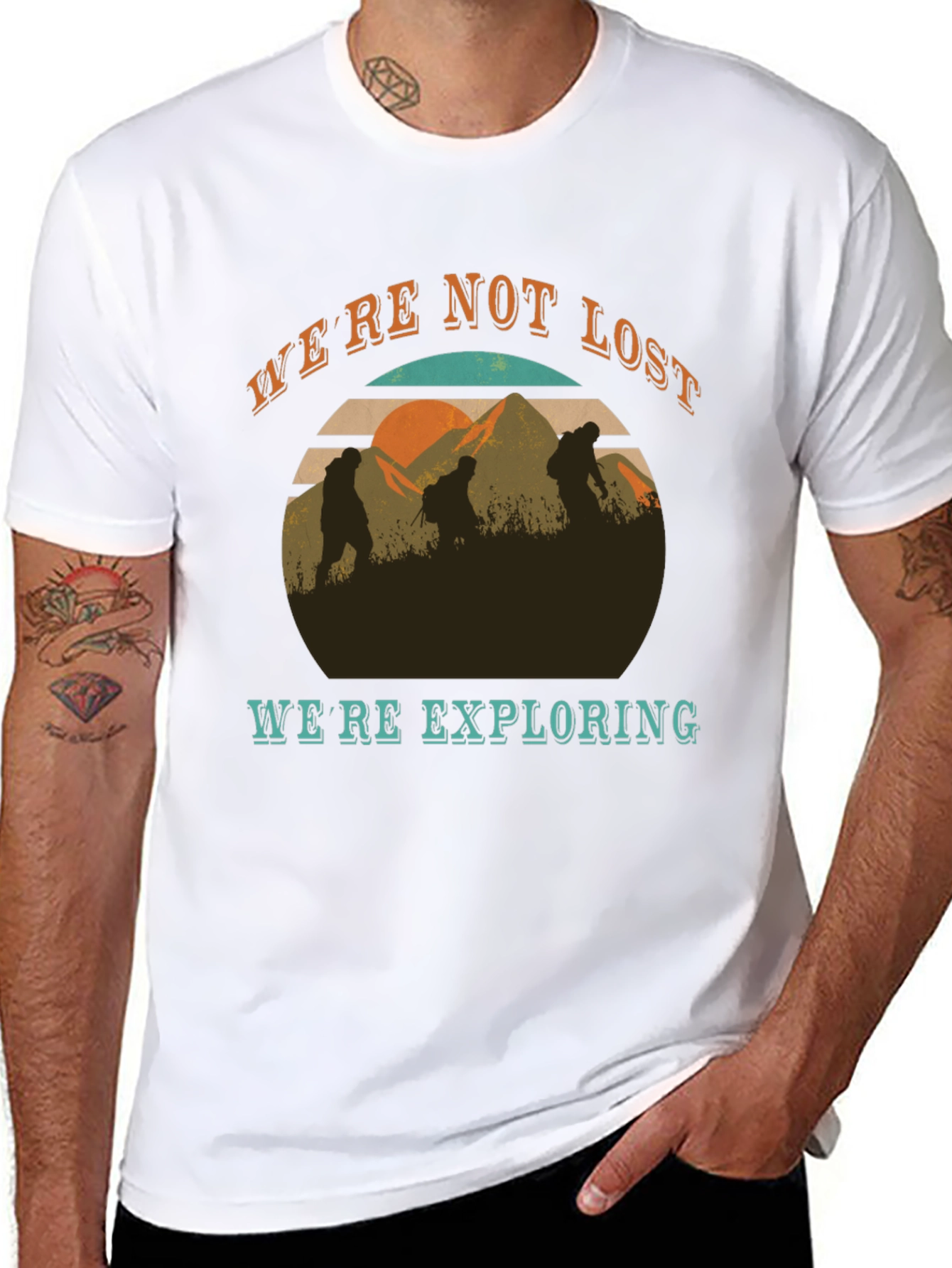 Were Not Lost Were Exploring T-Shirt