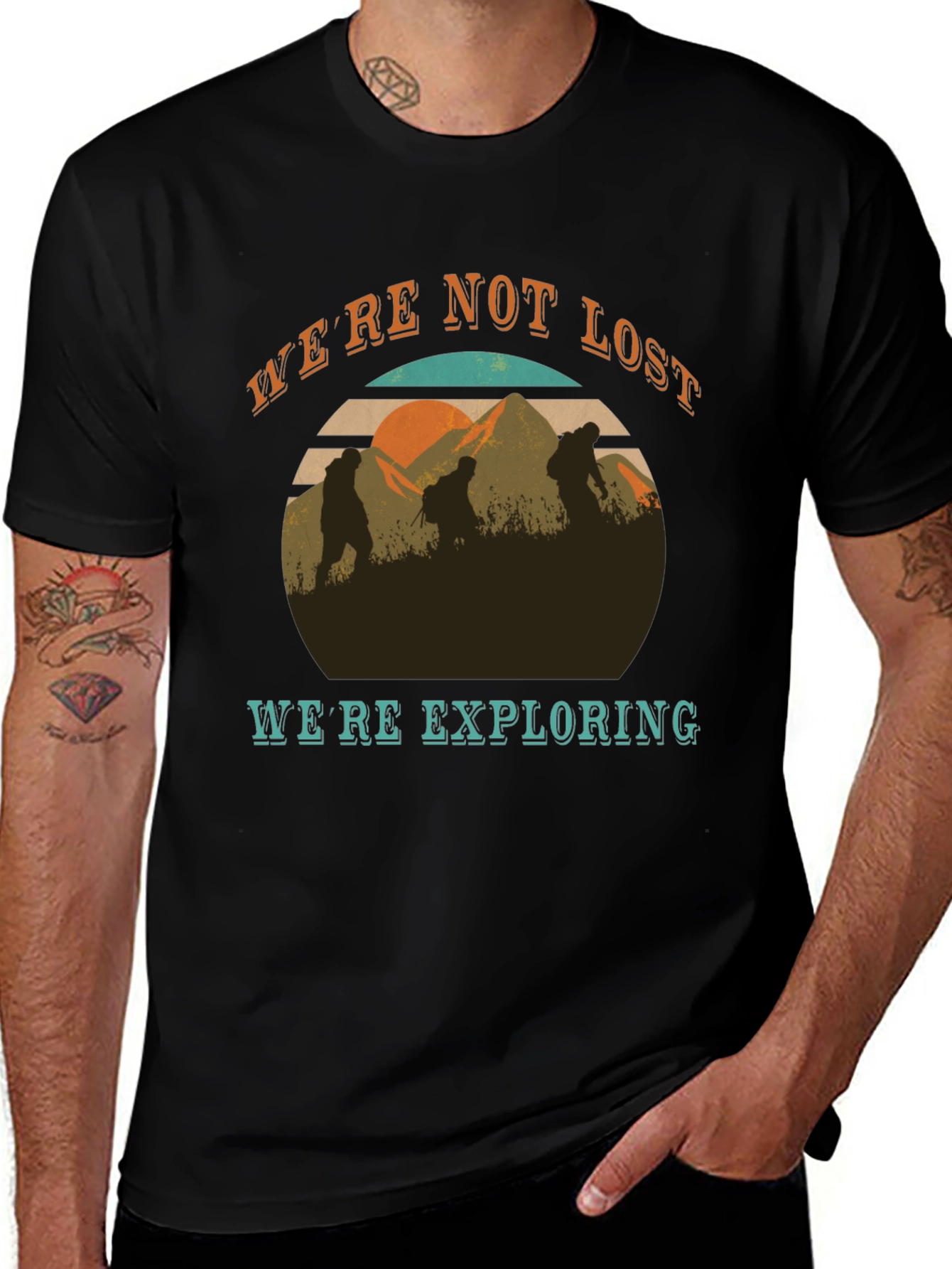 Were Not Lost Were Exploring T-Shirt