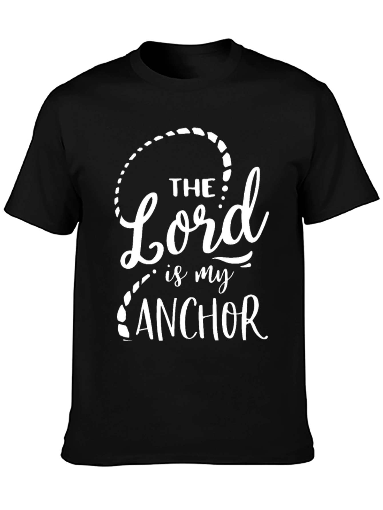 The Lord is My Anchor Graphic Tee