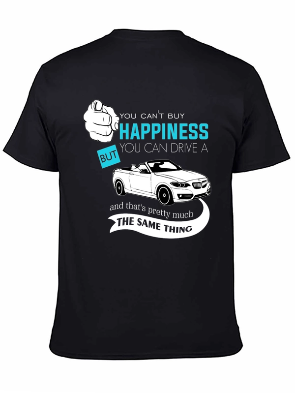 Happiness Car Graphic T-Shirt