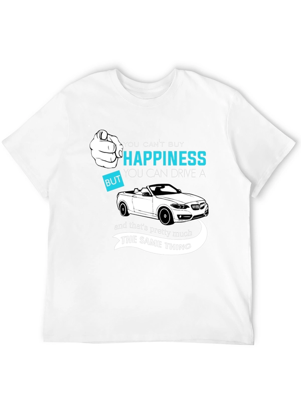 Happiness Car Graphic T-Shirt