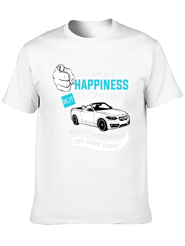 Happiness Car Graphic T-Shirt