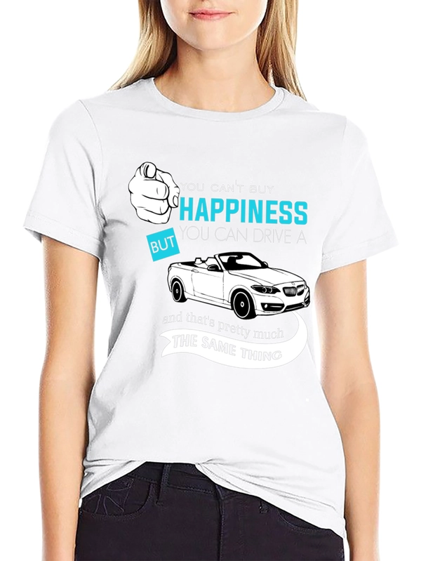 Happiness Car Graphic T-Shirt