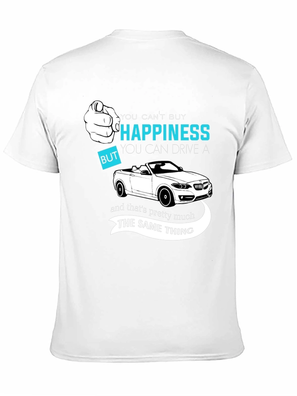 Happiness Car Graphic T-Shirt
