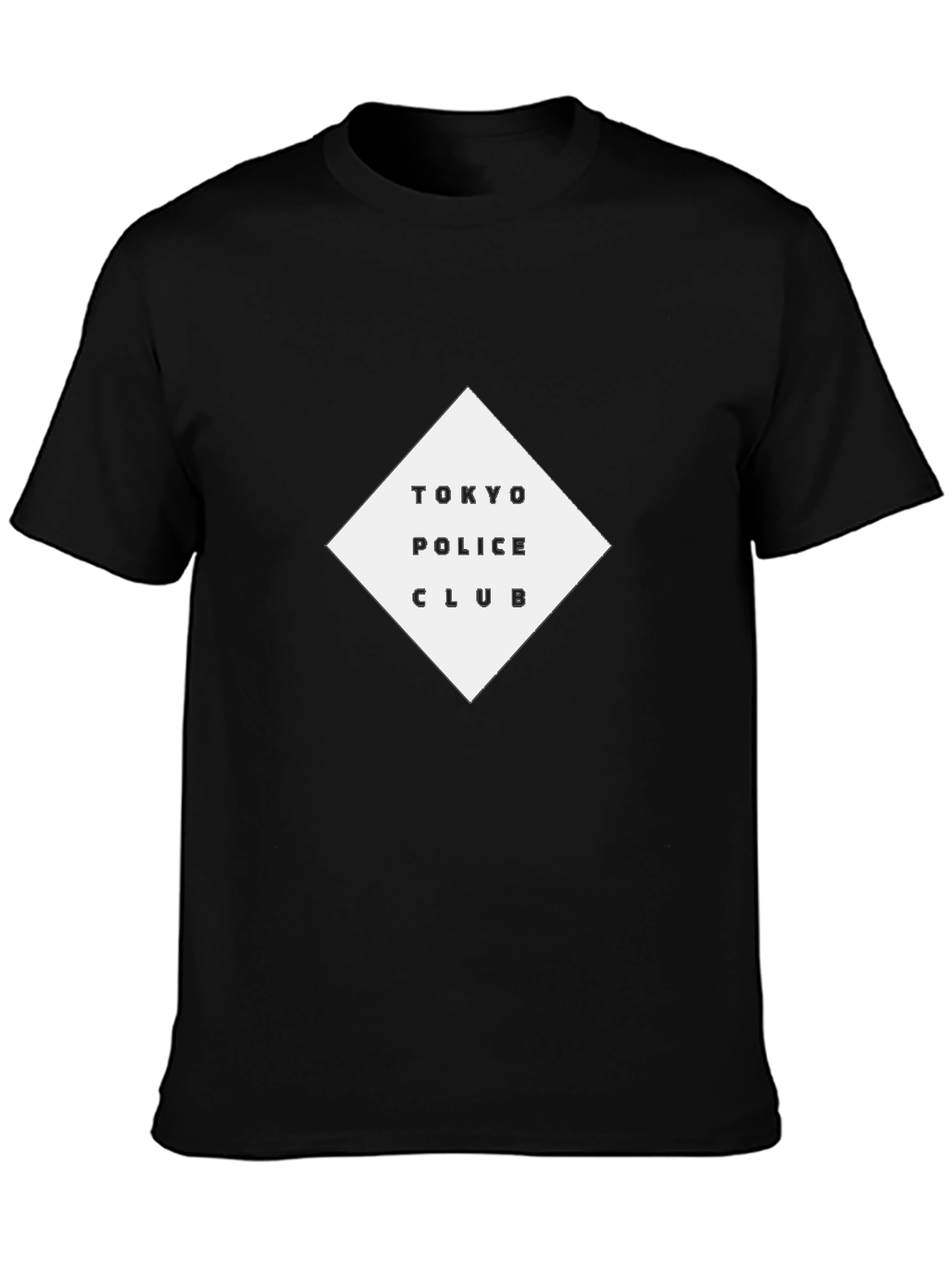 Tokyo Police Club Black Graphic Tee