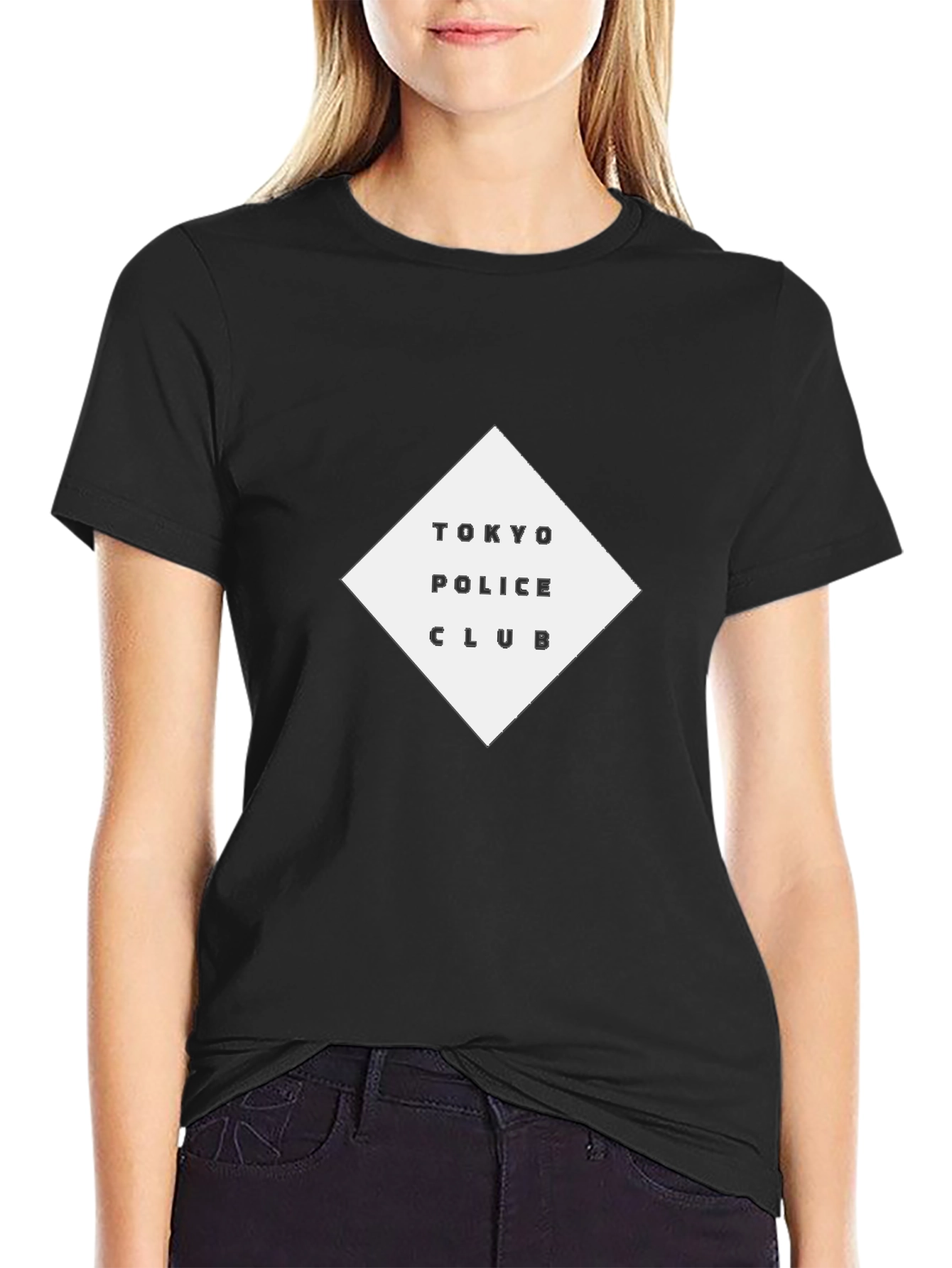 Tokyo Police Club Black Graphic Tee