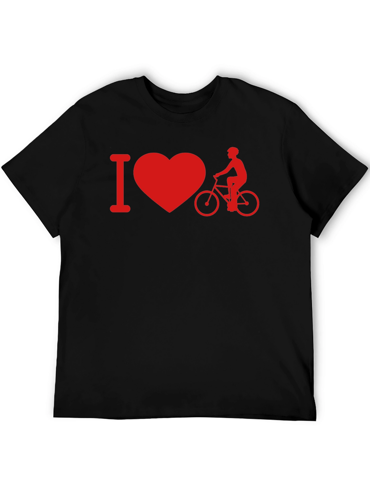 I Heart Biking Graphic Tee