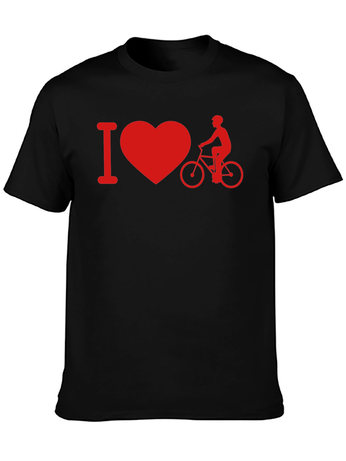 I Heart Biking Graphic Tee