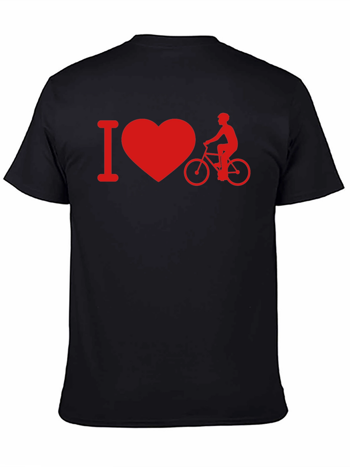 I Heart Biking Graphic Tee