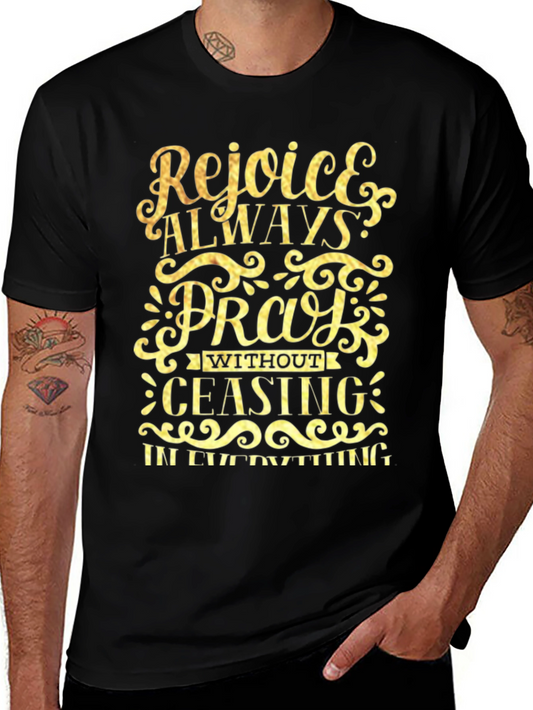 Rejoice Always Prayer T-Shirt