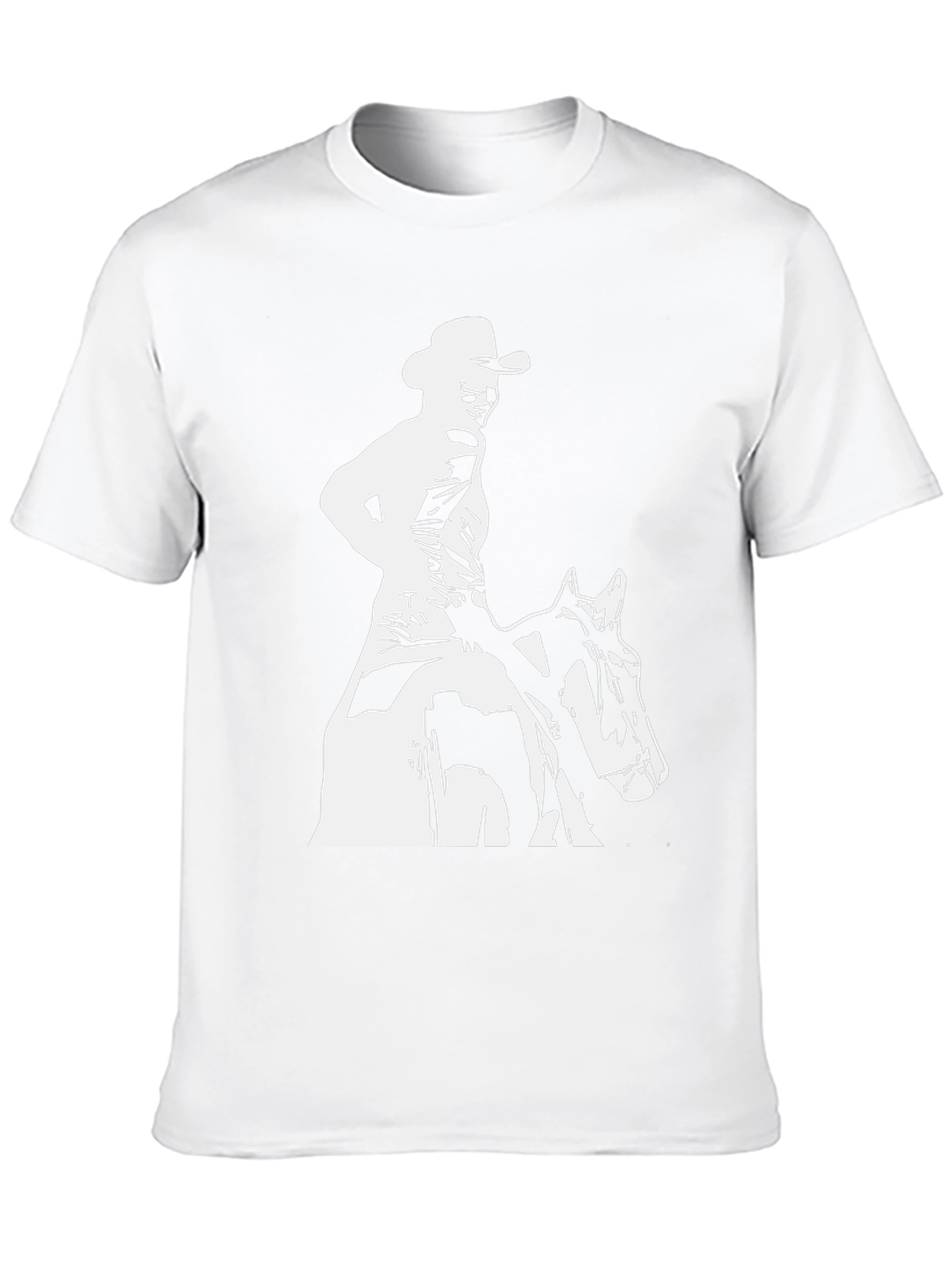 Cowboy Rider Graphic Tee - Black