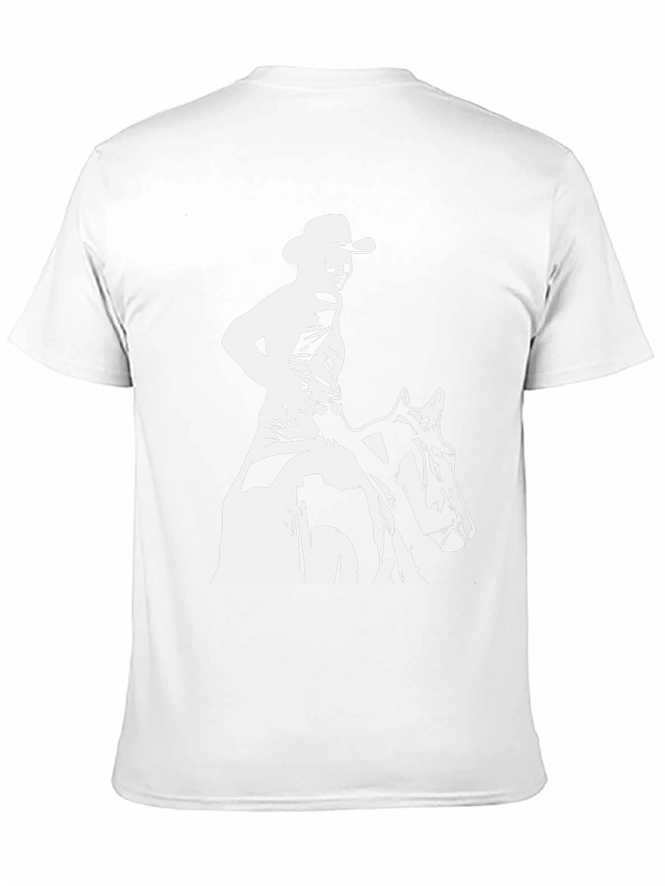 Cowboy Rider Graphic Tee - Black