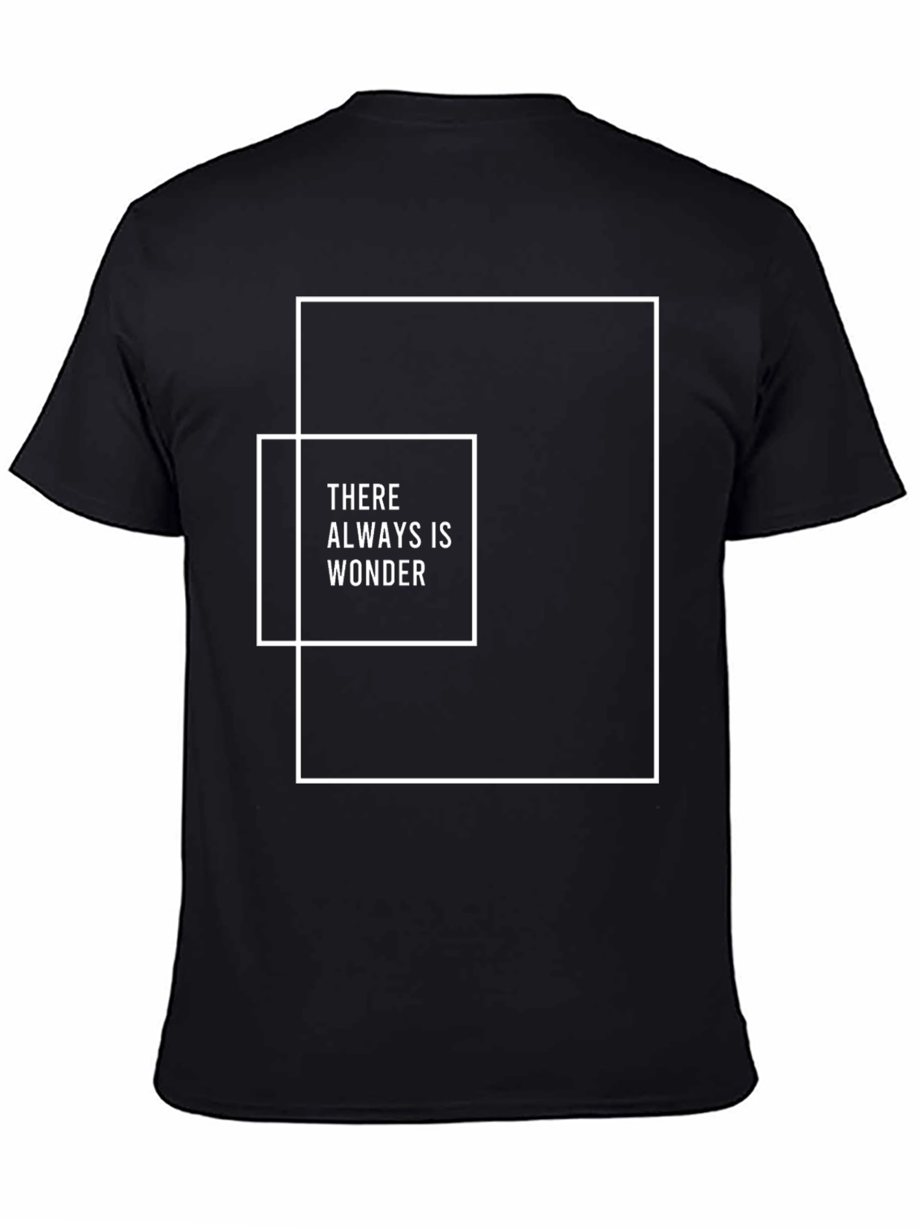 Wonder Graphic Tee - Modern Black T-Shirt