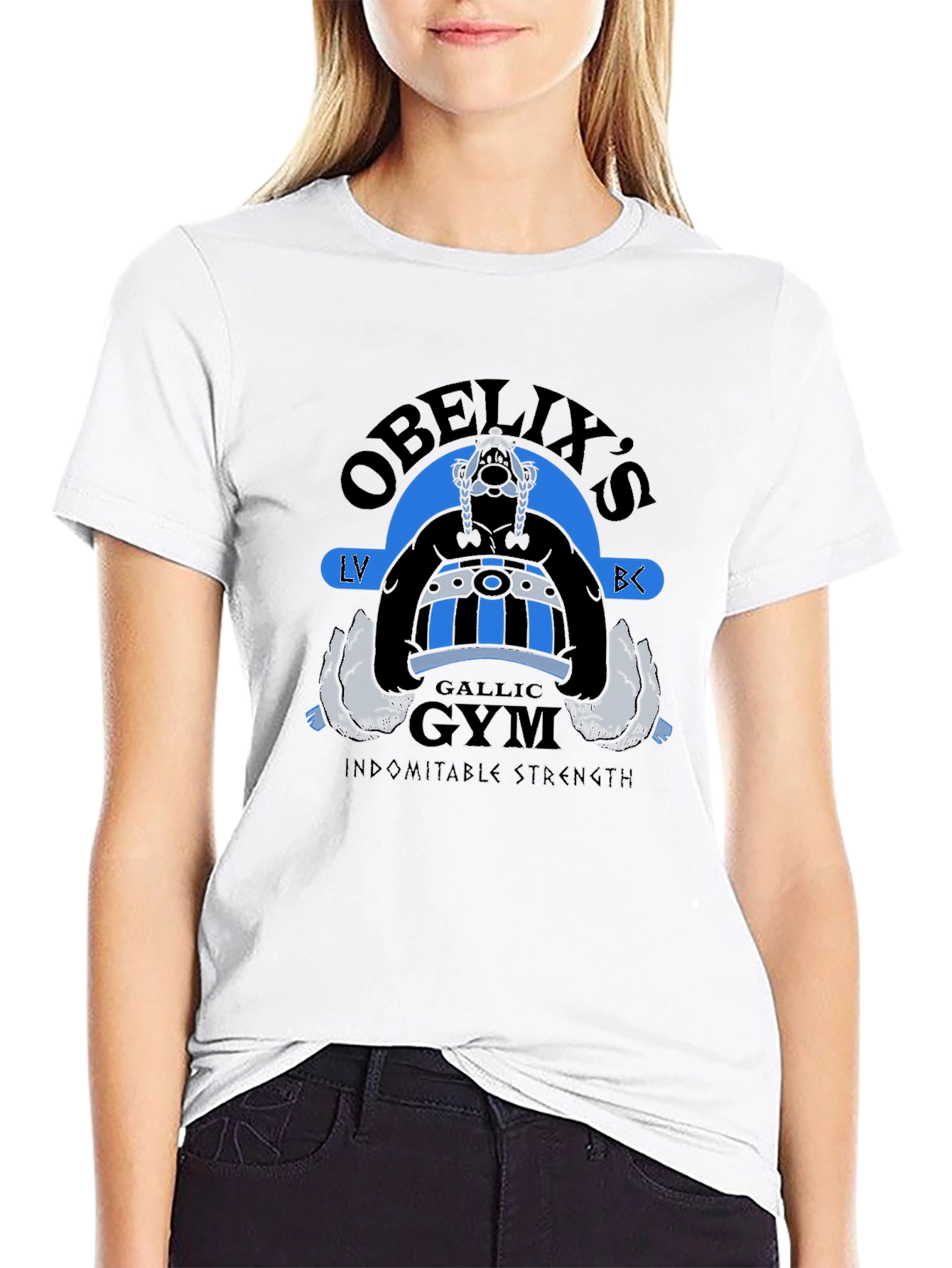 Obelixs Gallic Gym Black T-Shirt