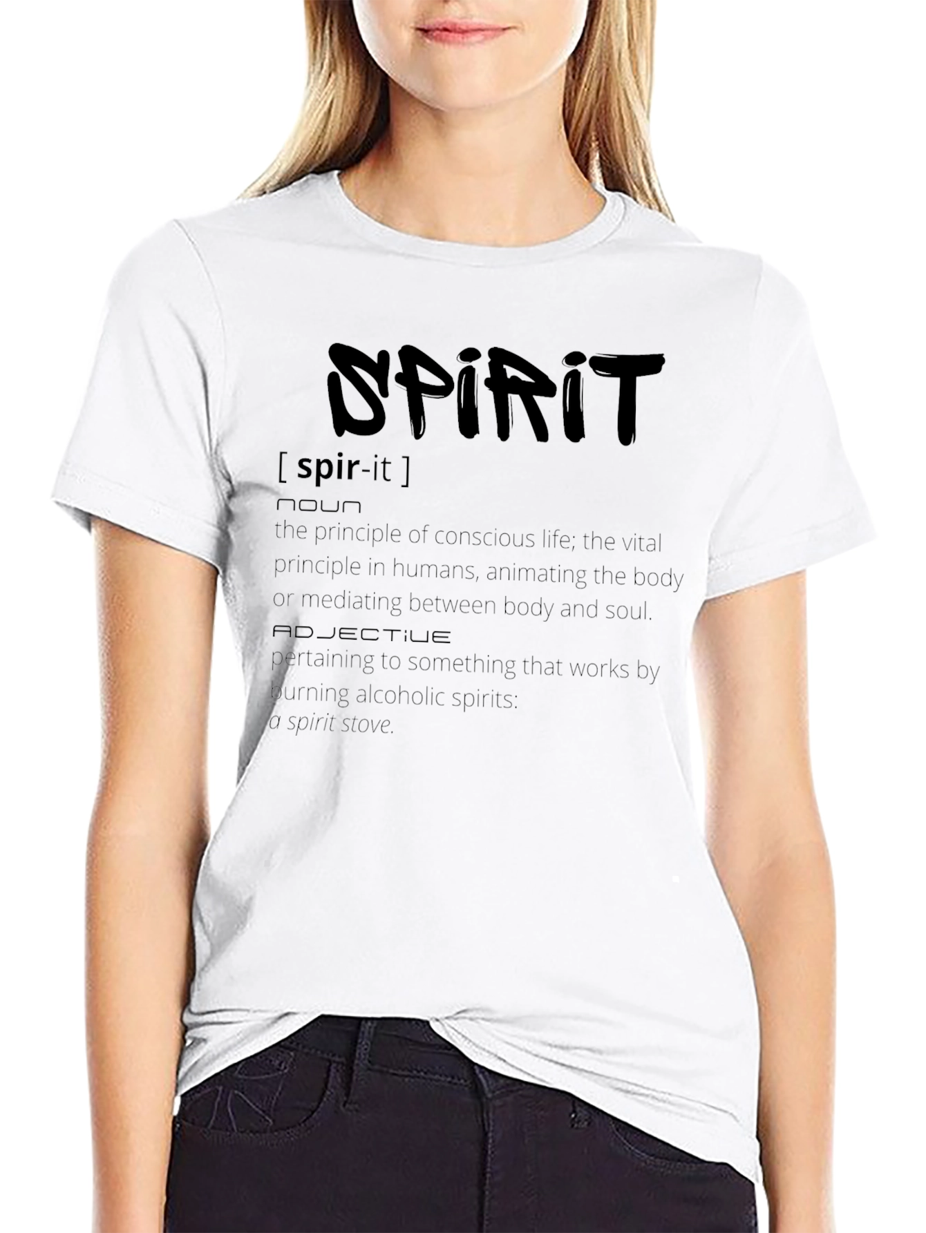 Spirit Definition T-Shirt - Black