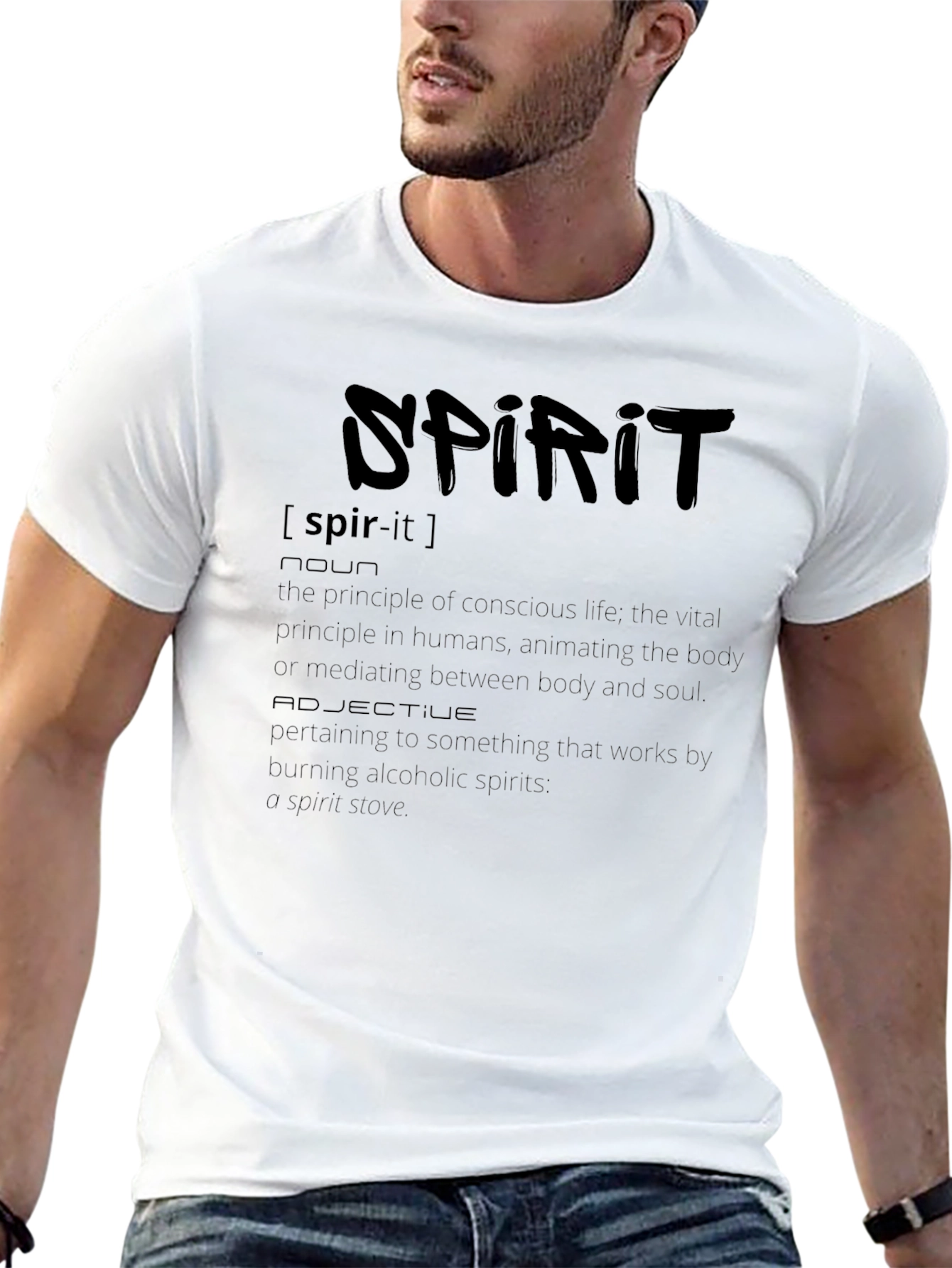 Spirit Definition T-Shirt - Black