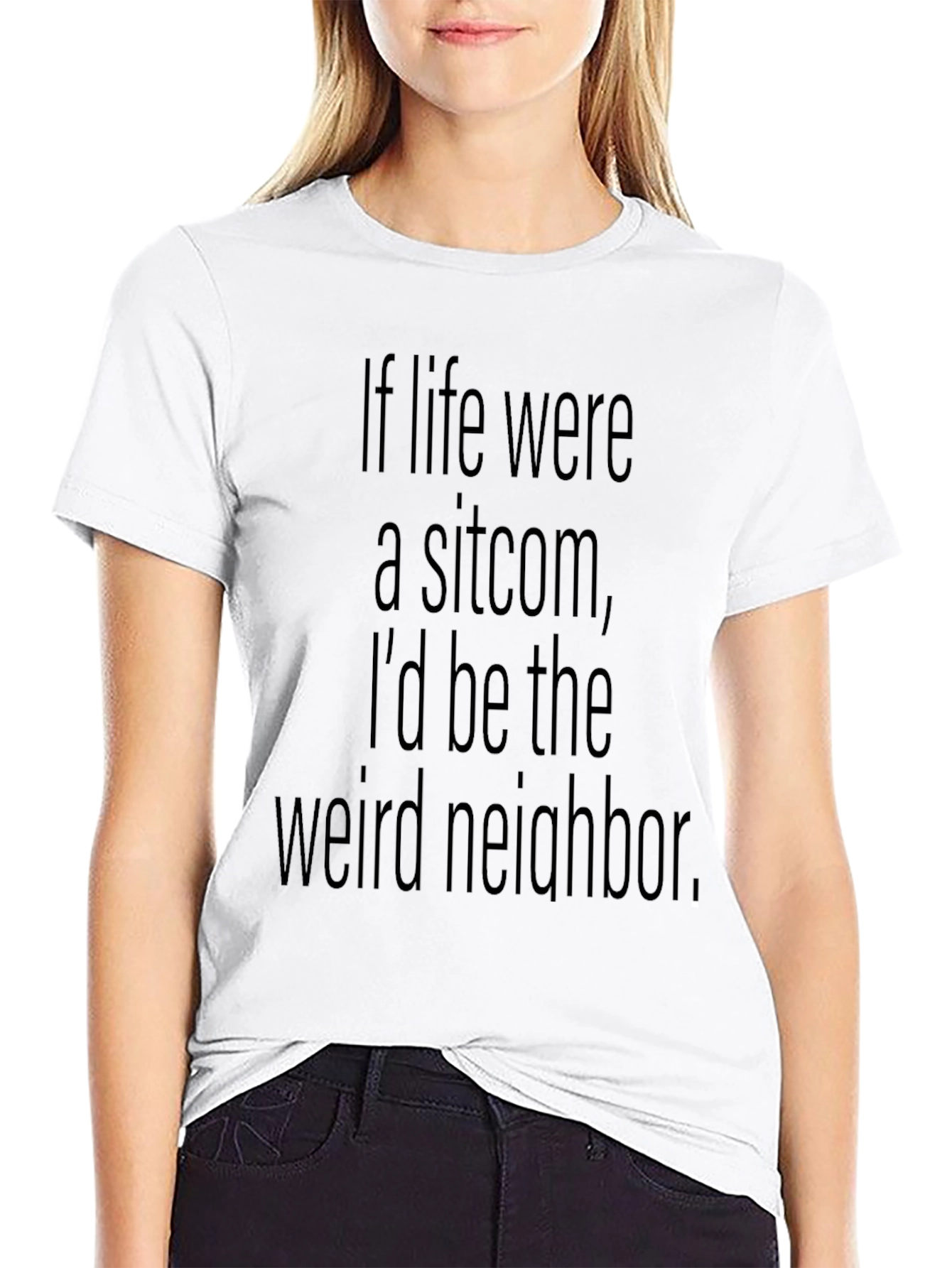 Sitcom Weird Neighbor Graphic Tee