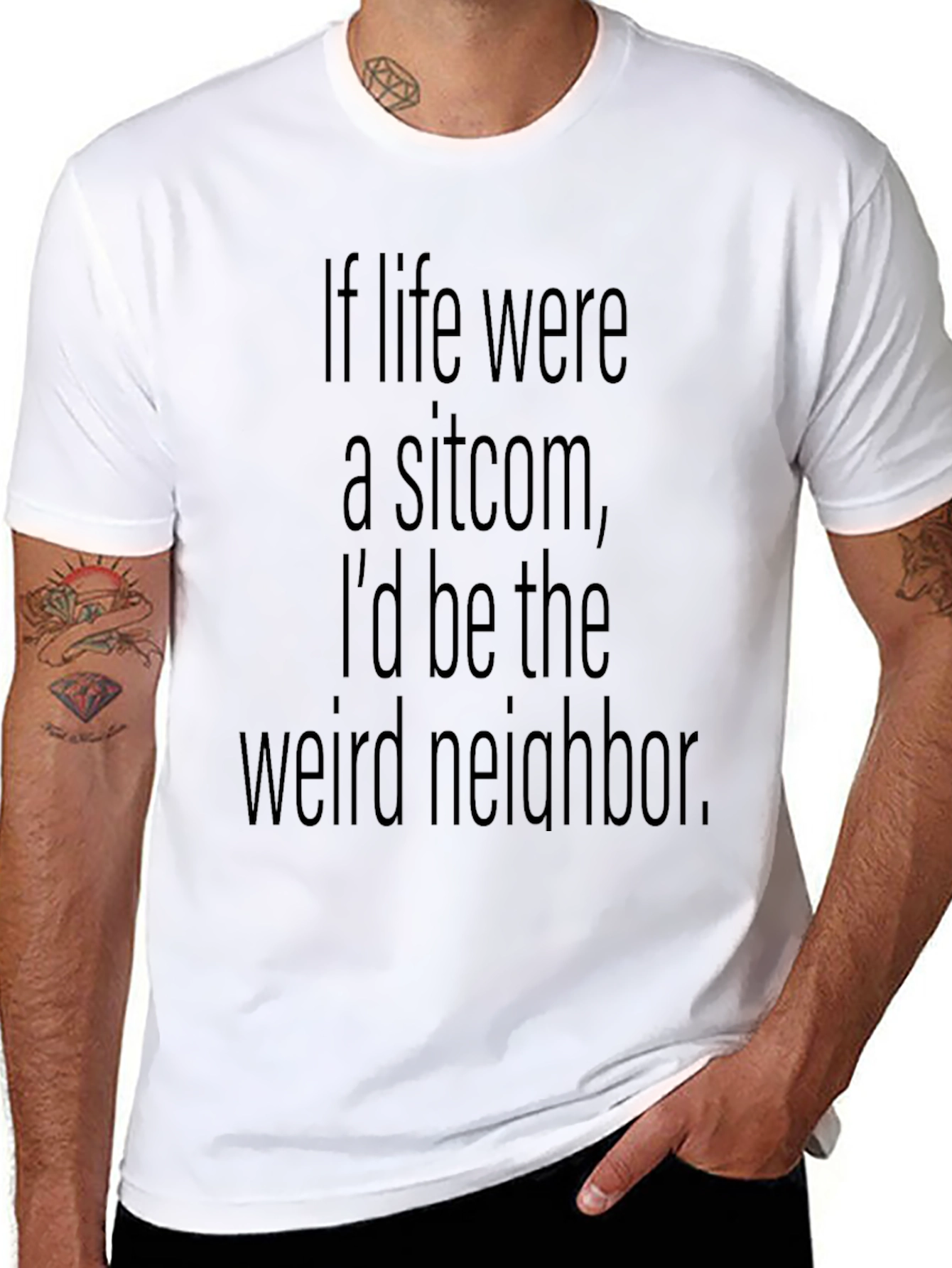 Sitcom Weird Neighbor Graphic Tee