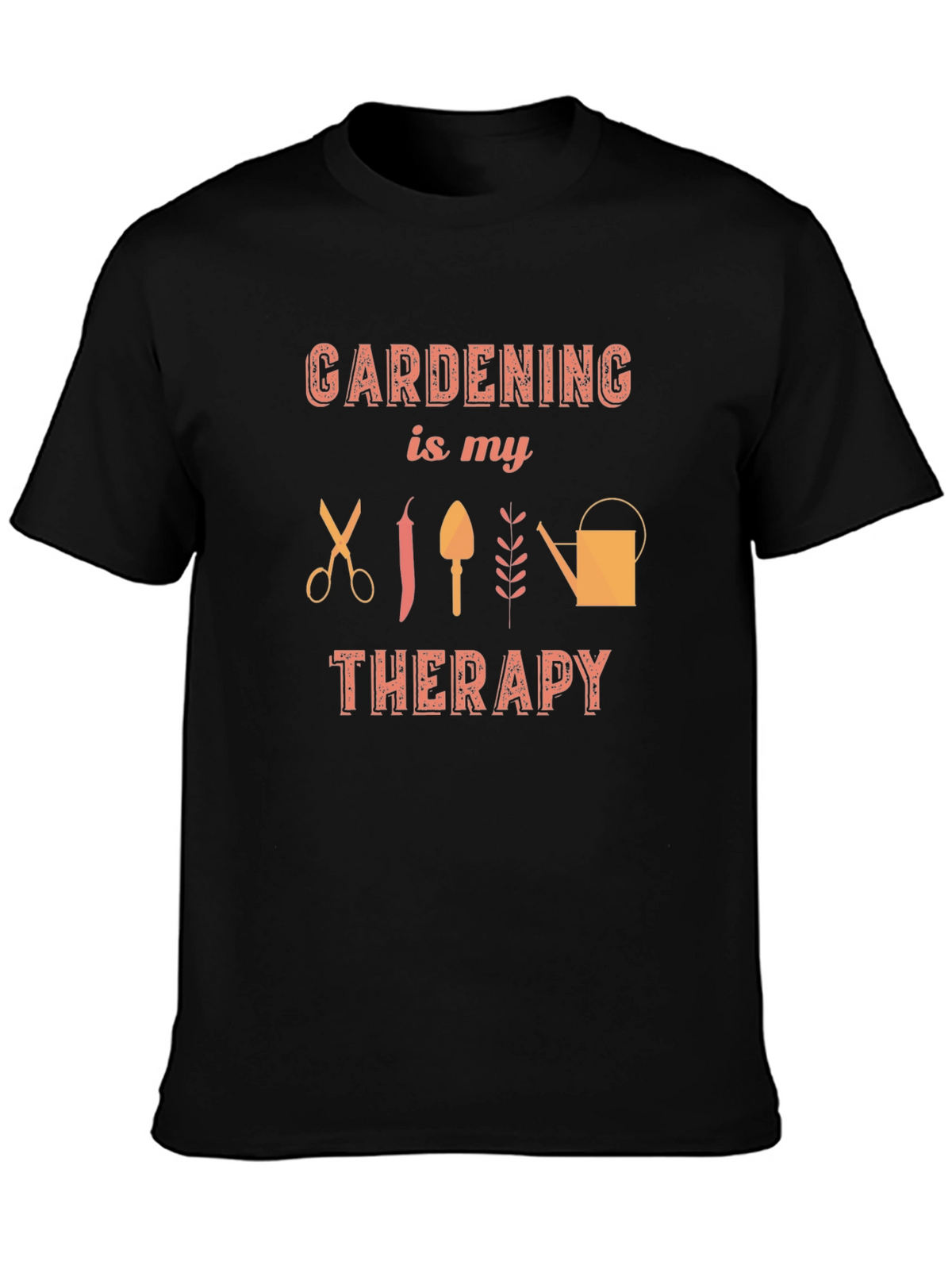 Gardening is My Therapy Graphic T-Shirt