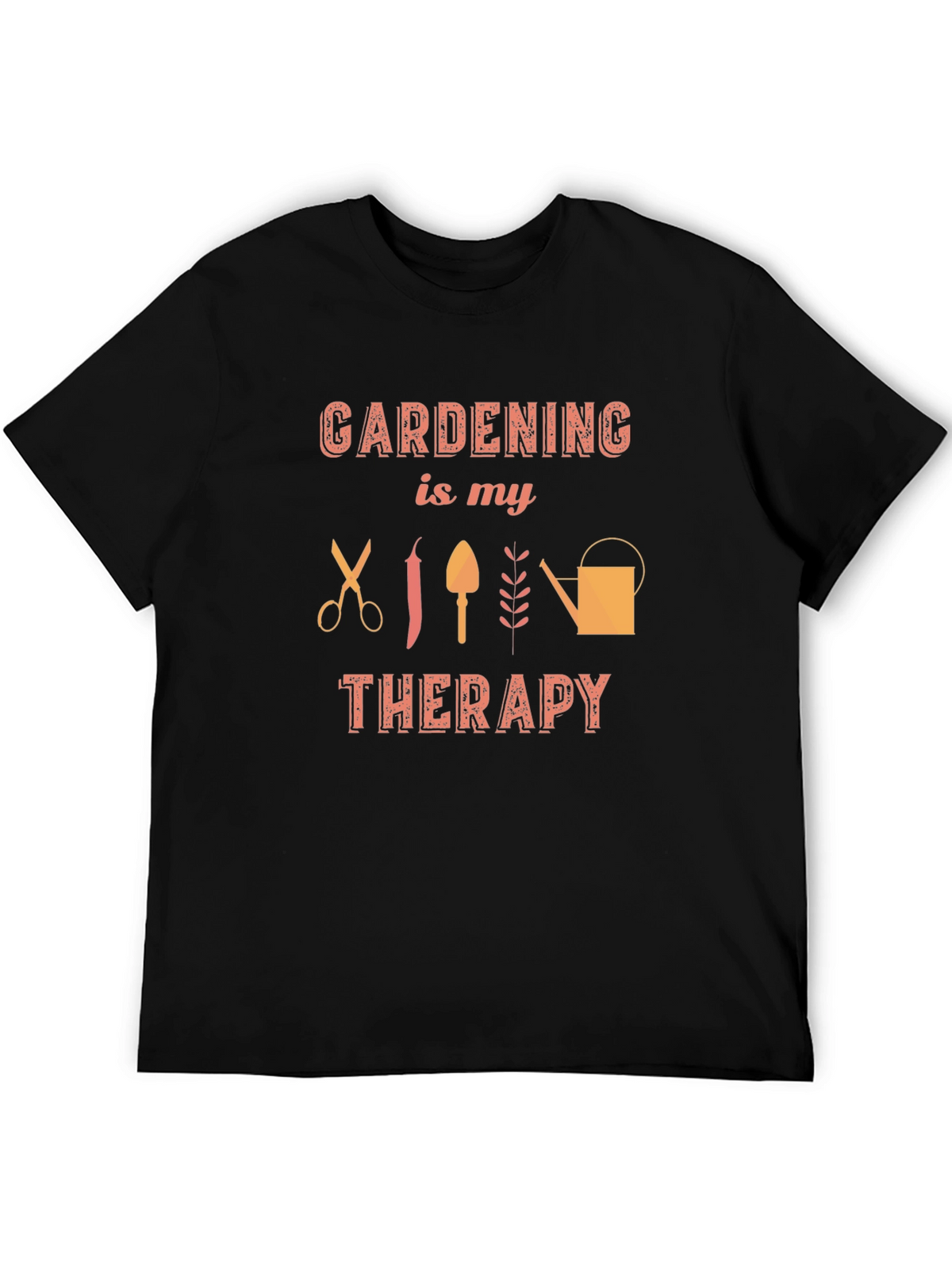 Gardening is My Therapy Graphic T-Shirt