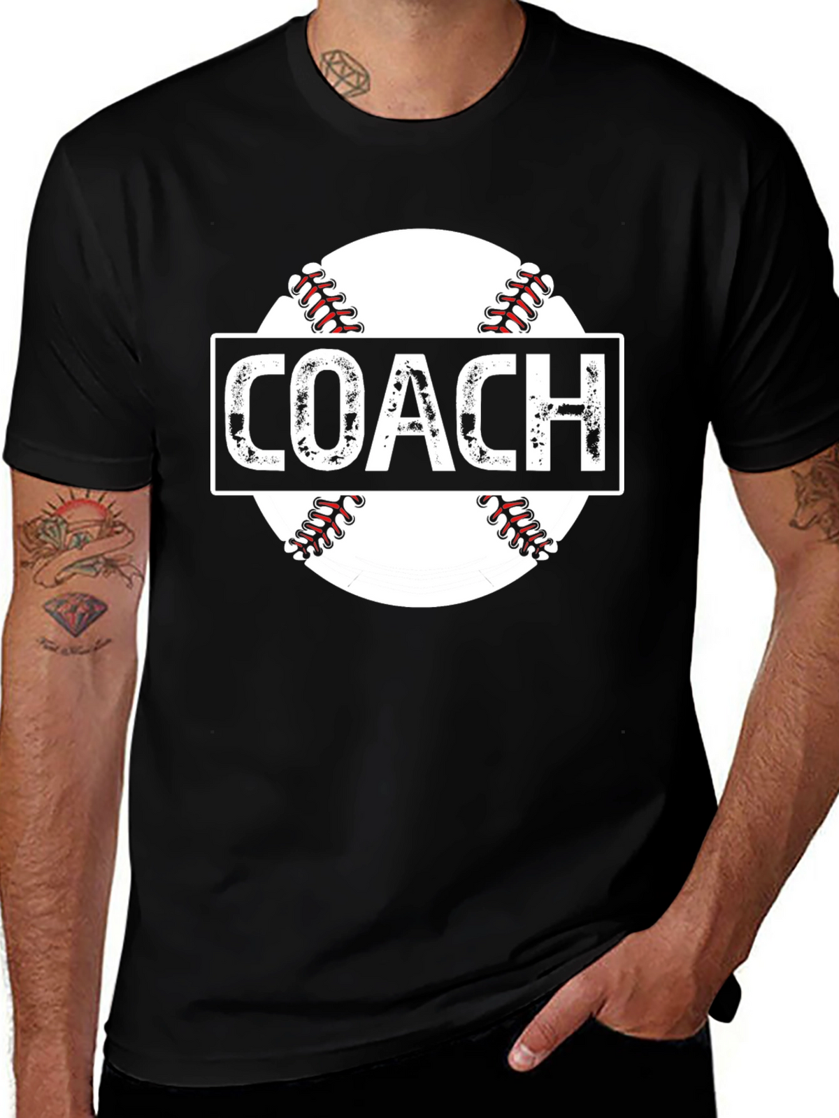 Coach Baseball T-Shirt - Perfect for Baseball Fans!
