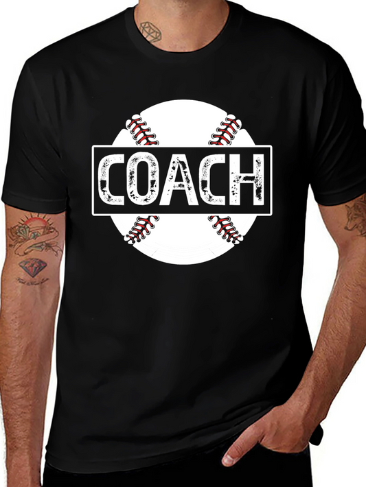 Coach Baseball T-Shirt - Perfect for Baseball Fans!