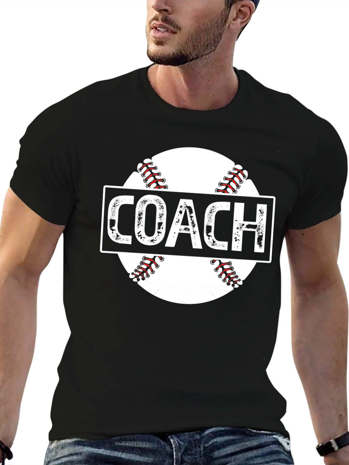 Coach Baseball T-Shirt - Perfect for Baseball Fans!