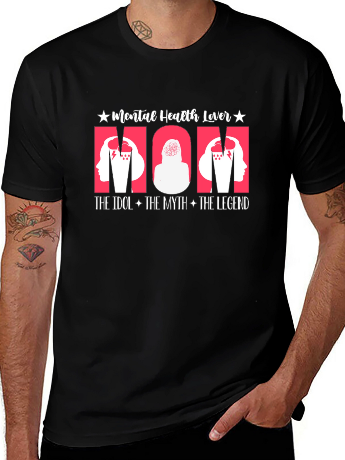 Mental Health Lover Mom T-Shirt