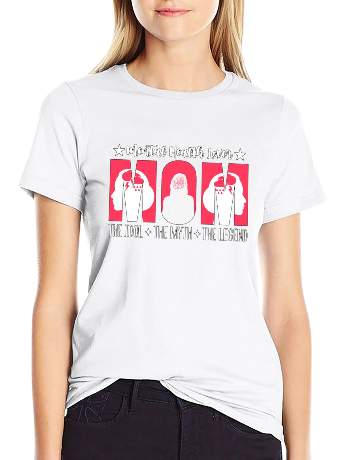 Mental Health Lover Mom T-Shirt