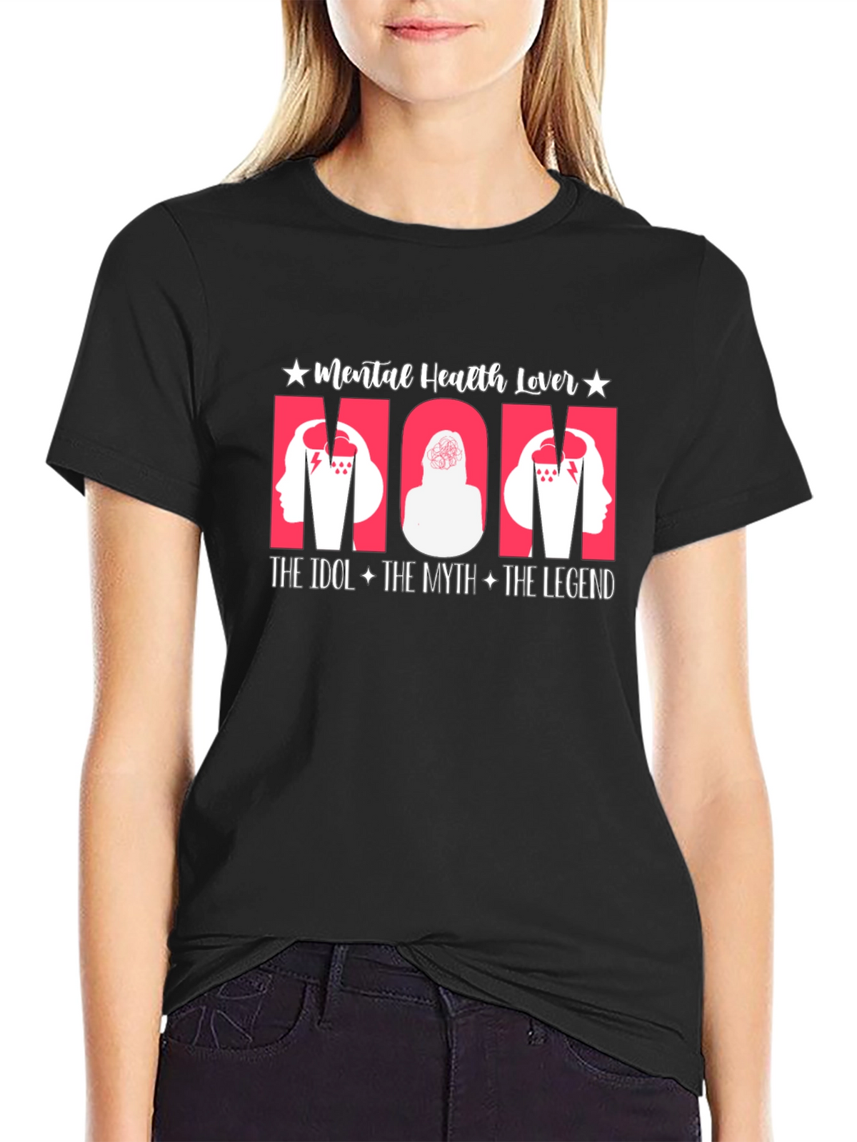 Mental Health Lover Mom T-Shirt
