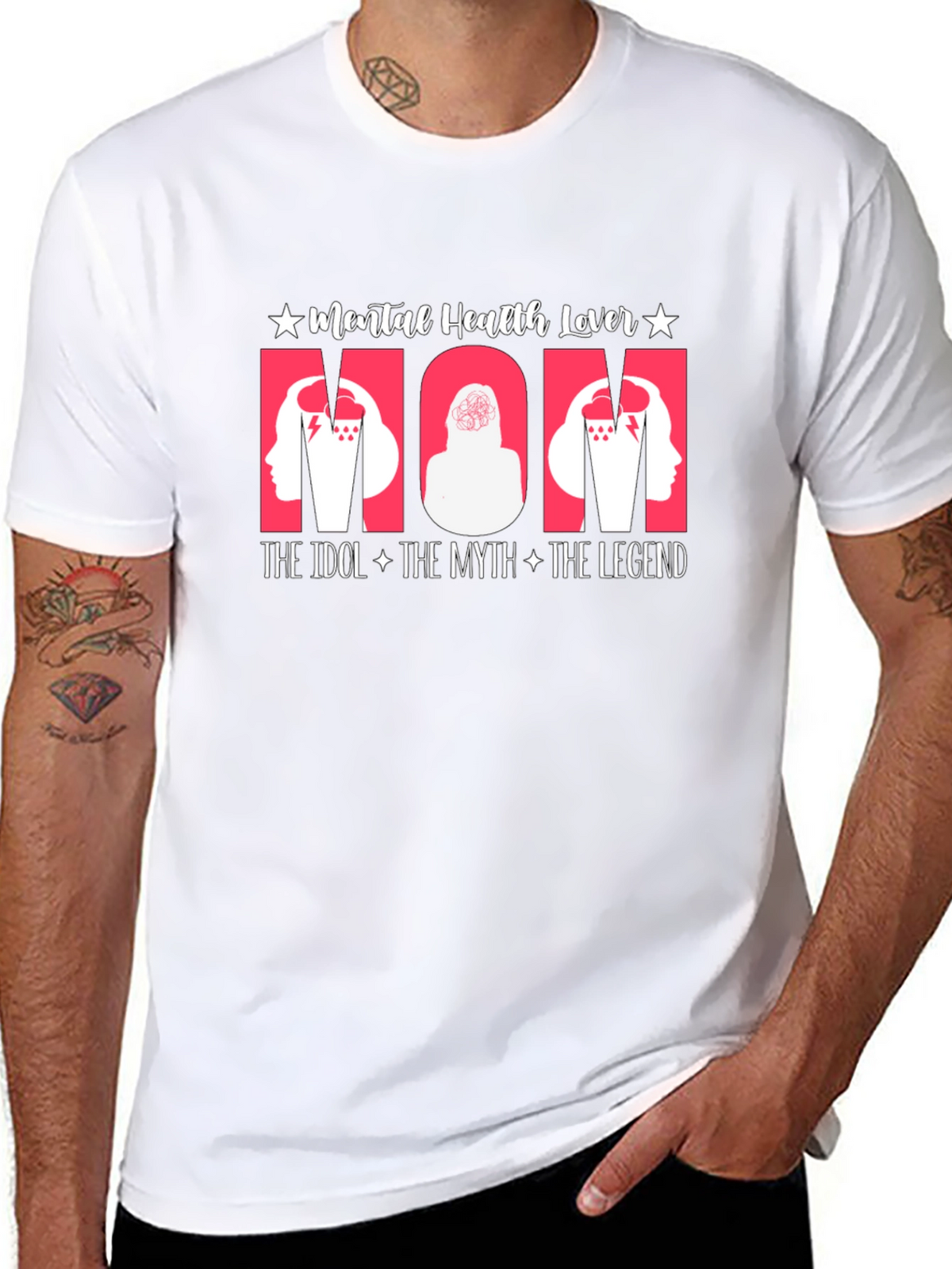 Mental Health Lover Mom T-Shirt