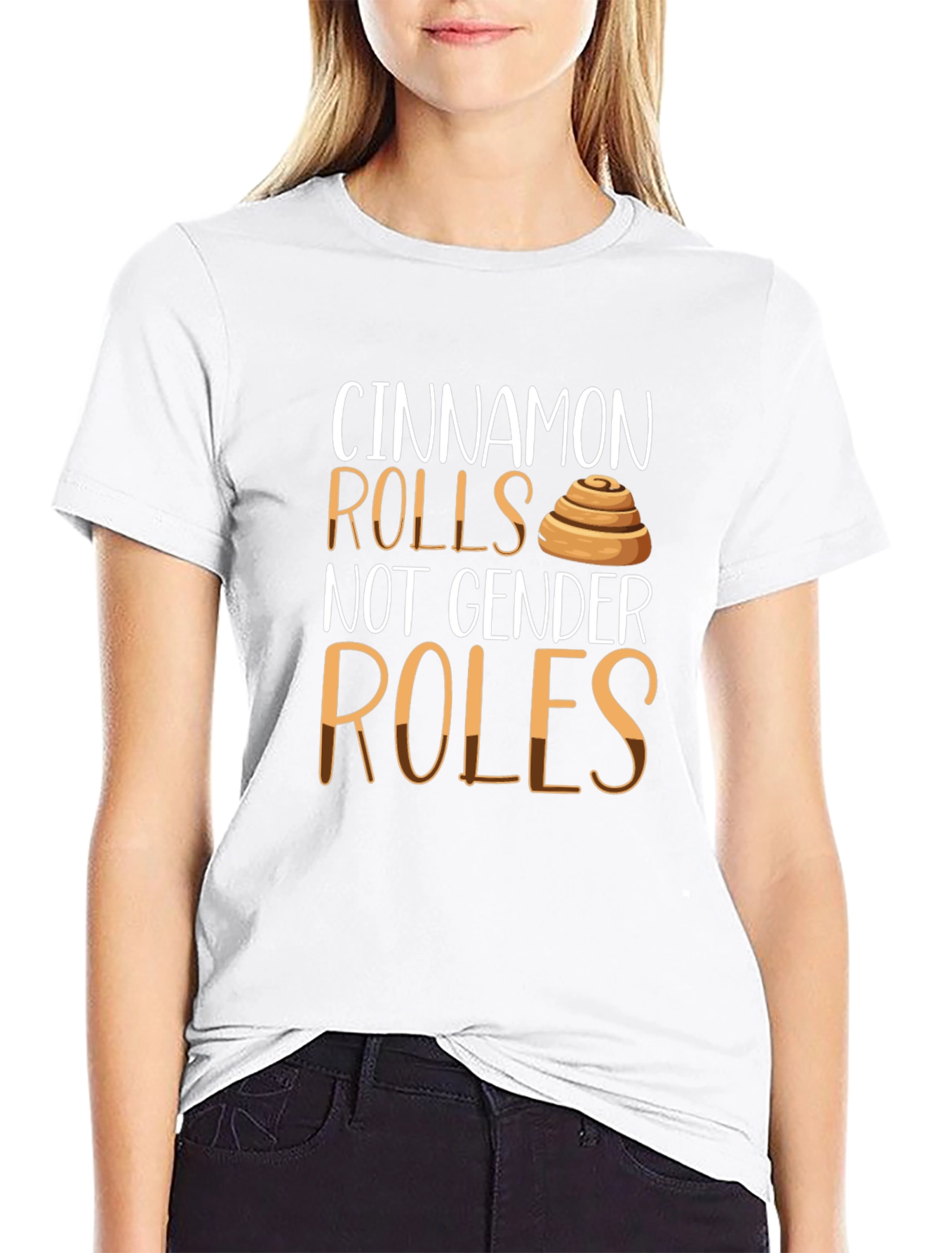 Cinnamon Rolls Not Gender Roles T-Shirt