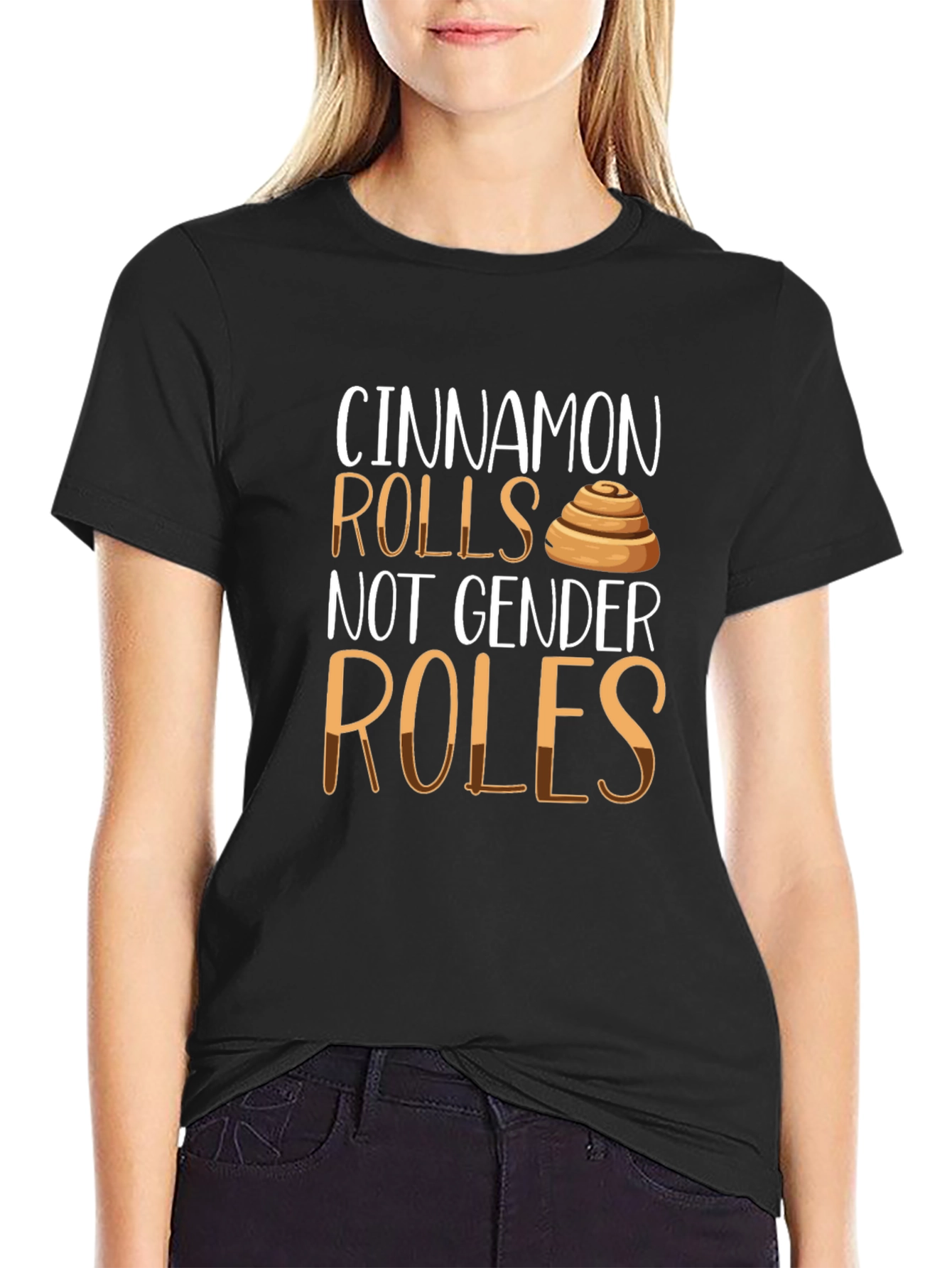 Cinnamon Rolls Not Gender Roles T-Shirt
